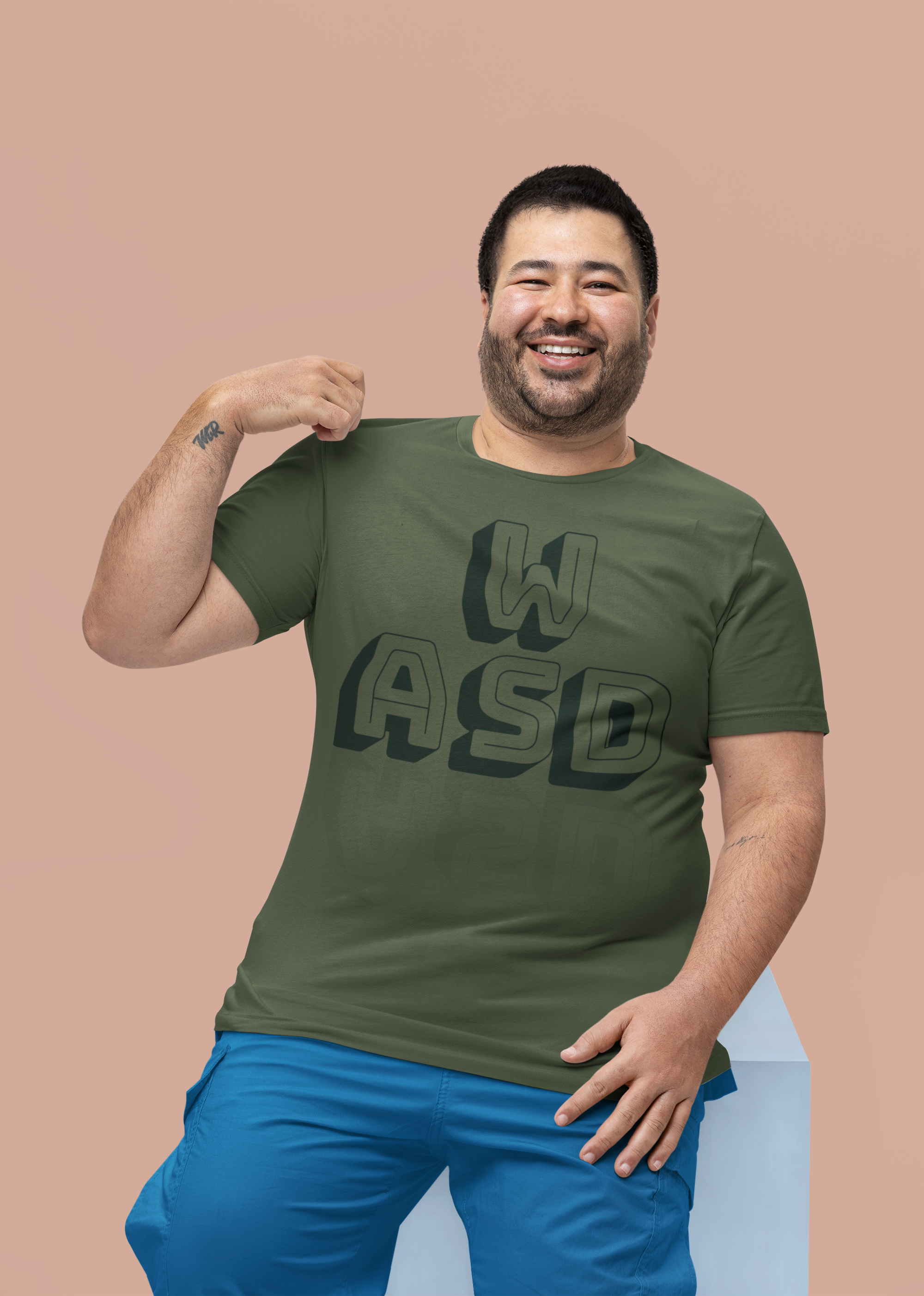 Oversized T-shirt Wasd