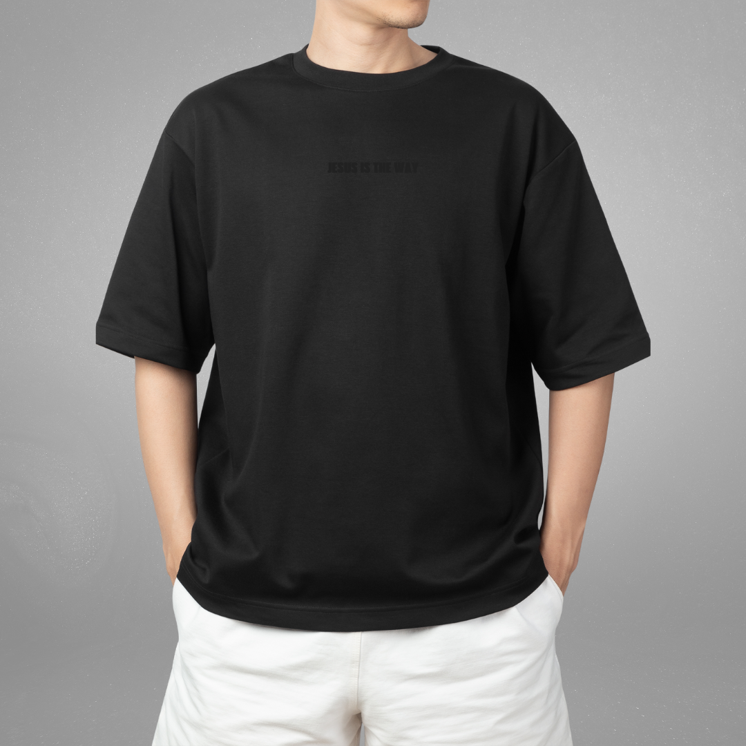 Jesus Is The Way Minimal - Deep Black