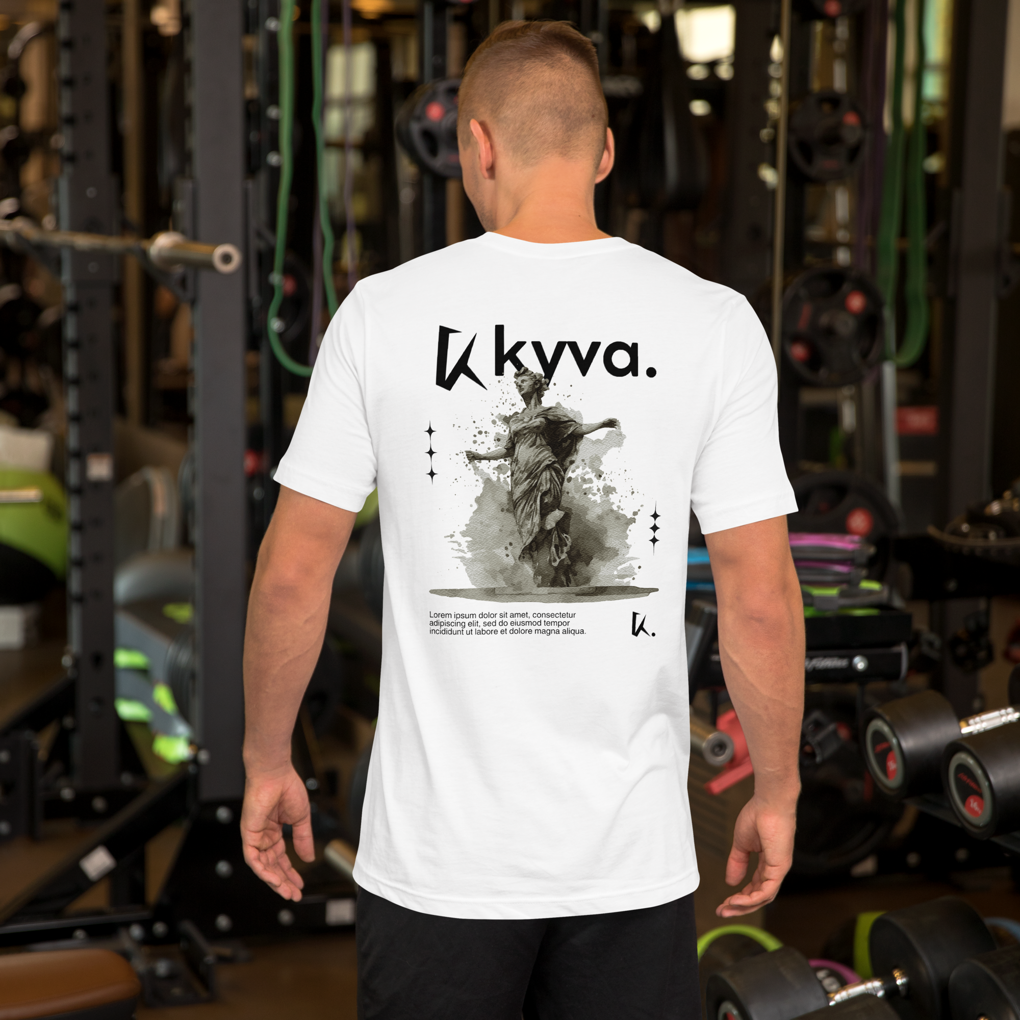 Camiseta Básica Kyva Statue