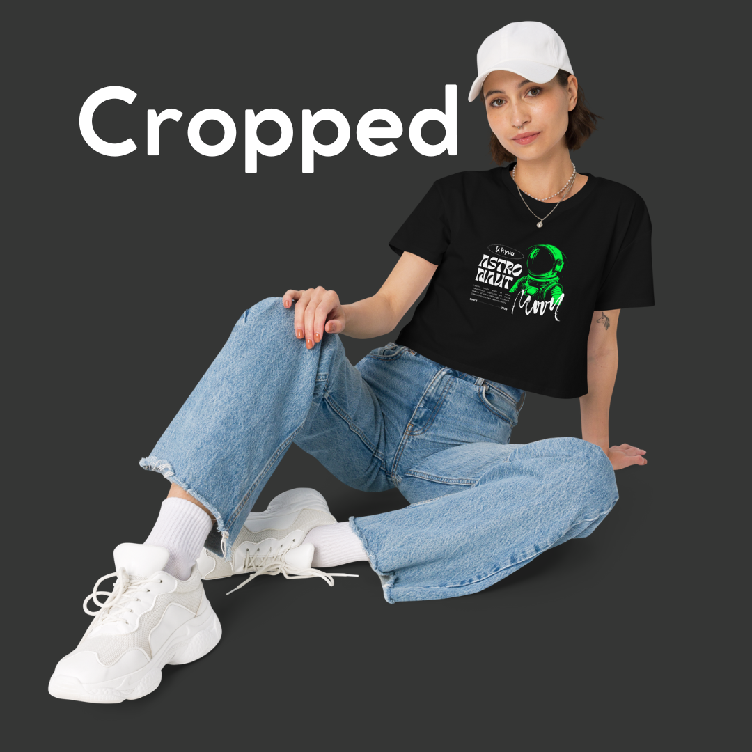 Cropped Astronaut Moon