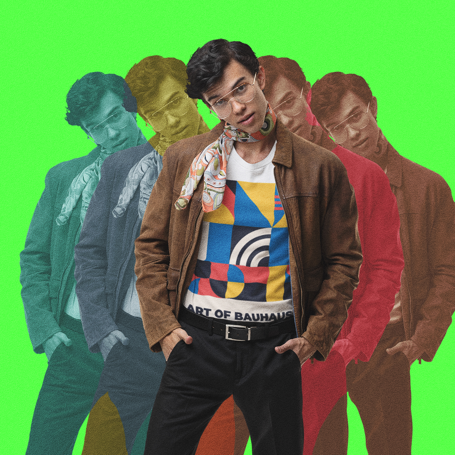 Camisa Nork Original Art Of Bauhaus Pima