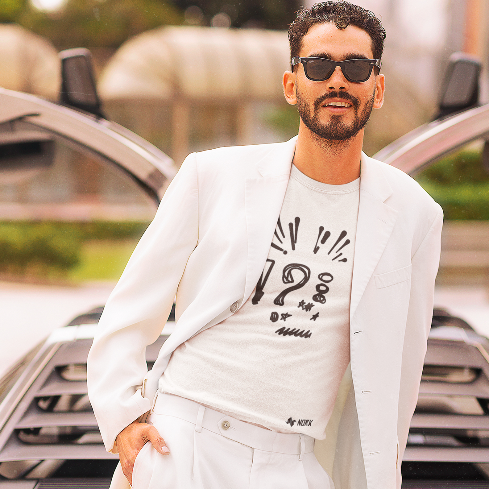 Camisa Nork Rabisco Expressão em Símbolos