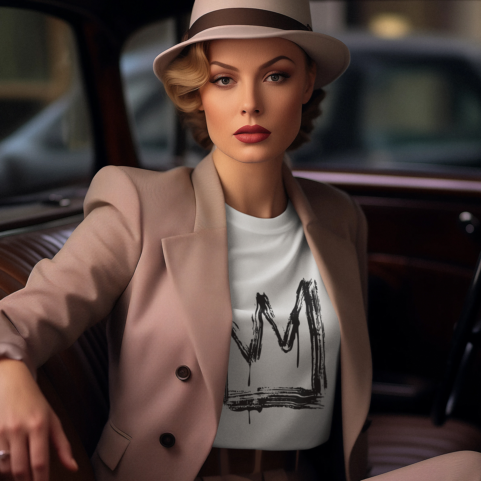 Camisa Nork Rabisco Coroa Anárquica