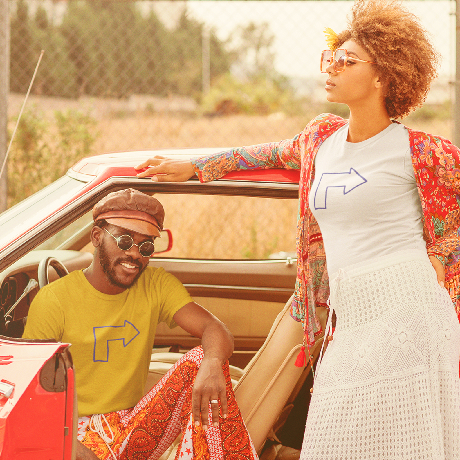 Camisa Nork Rabisco Direção Azul Prime