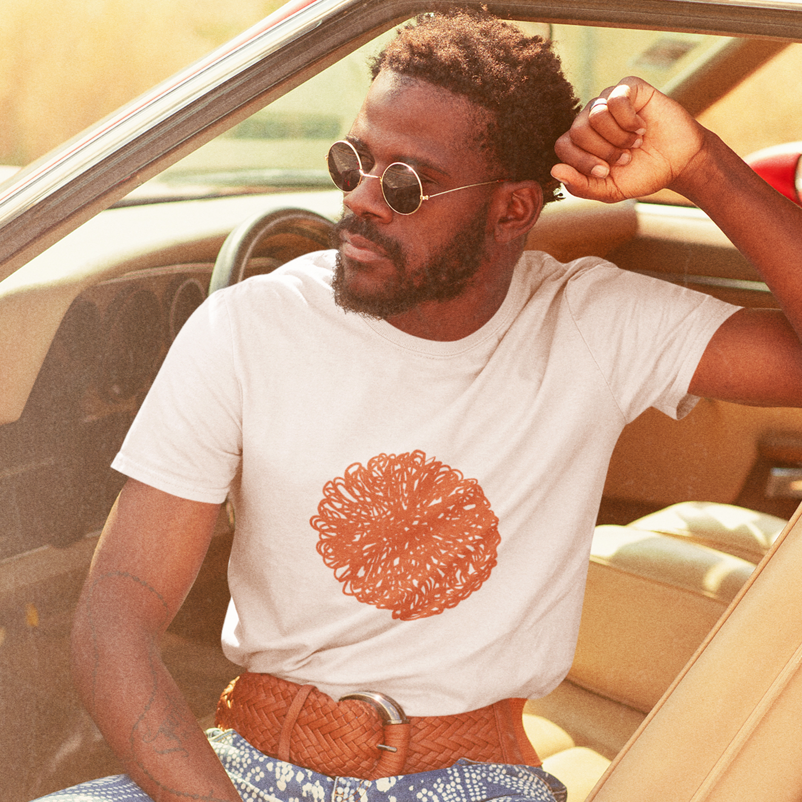 Camisa Nork Rabisco Floração de Rabiscos Prime