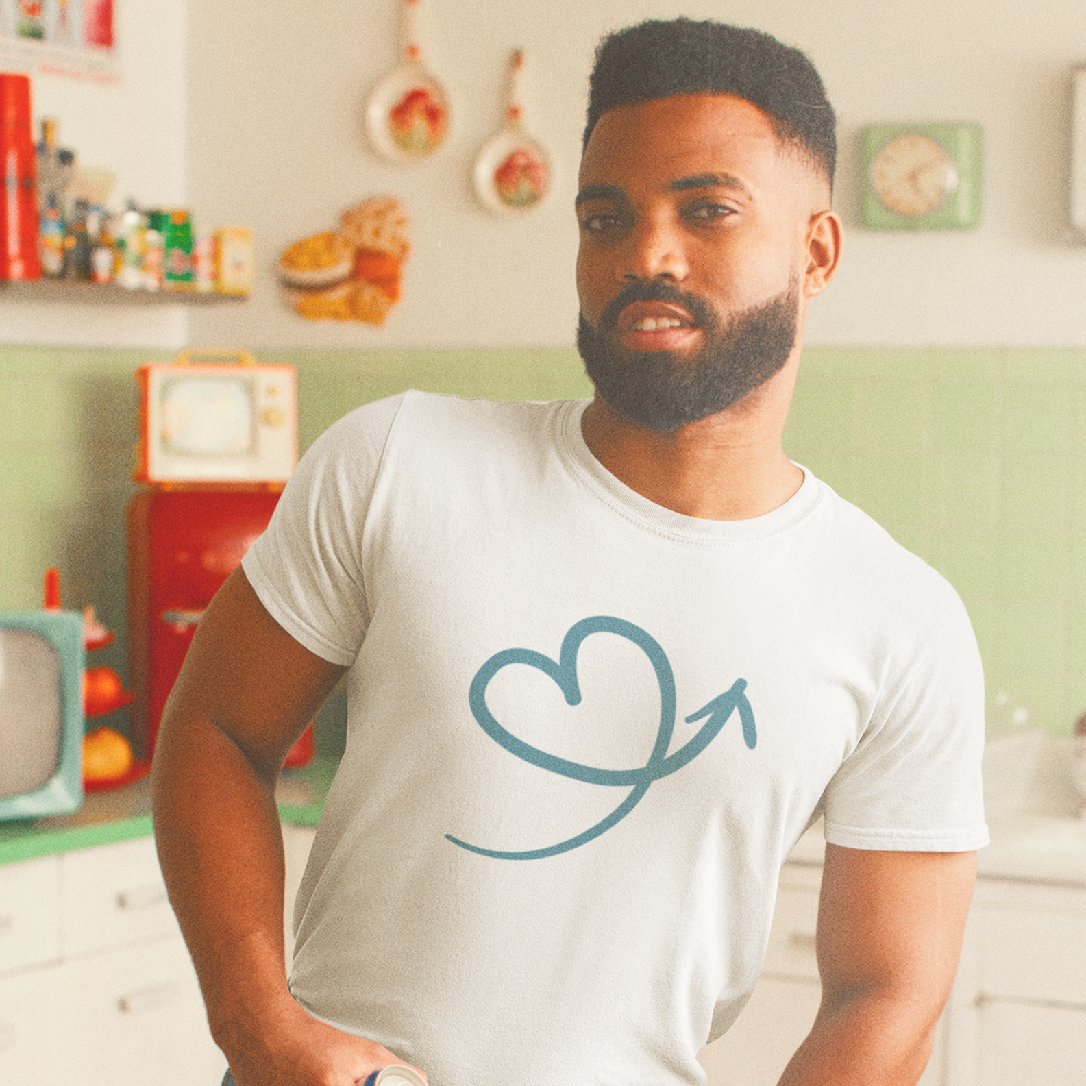 Camisa Nork Rabisco Amor em Movimento Prime