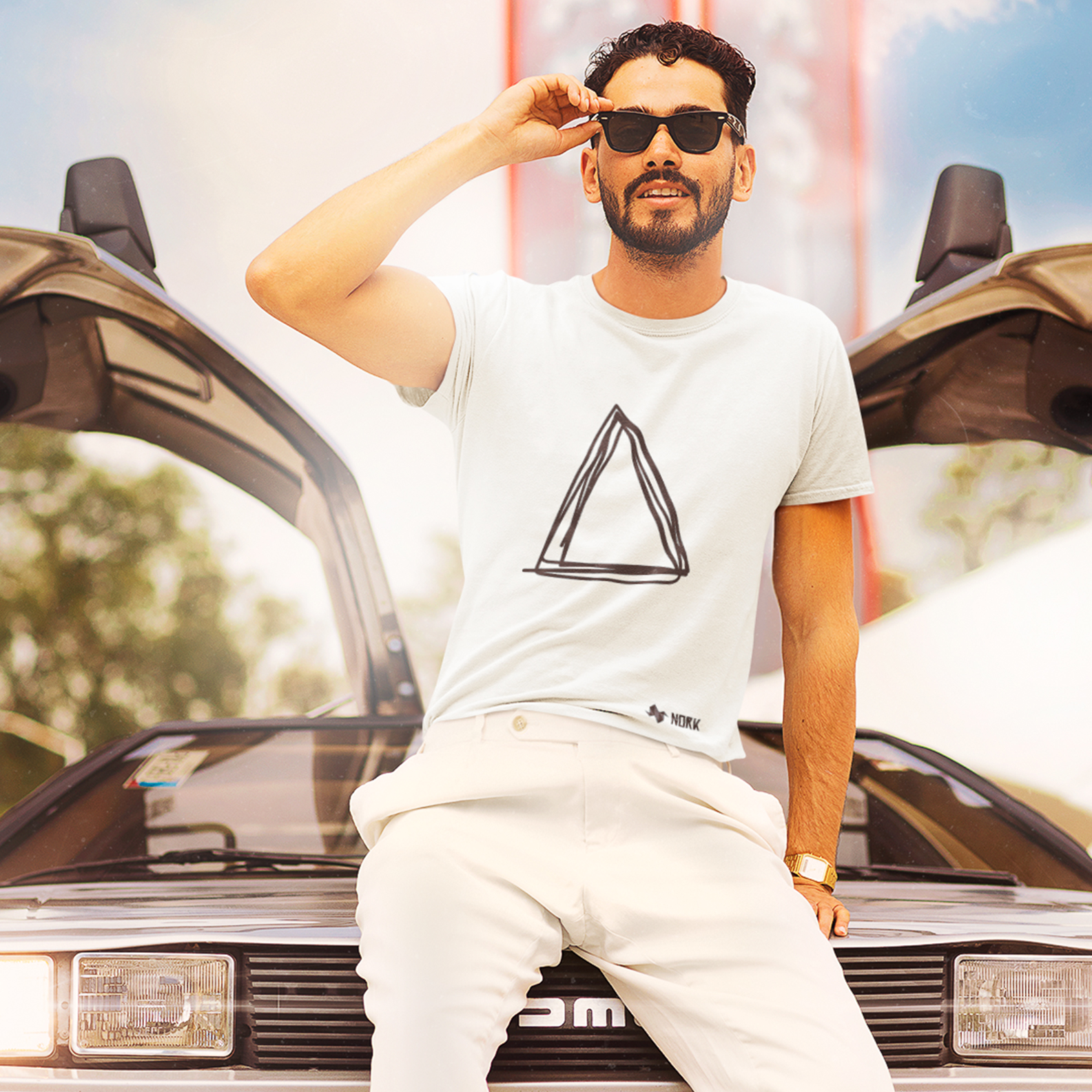 Camisa Nork Rabisco Triângulo Dinâmico Prime