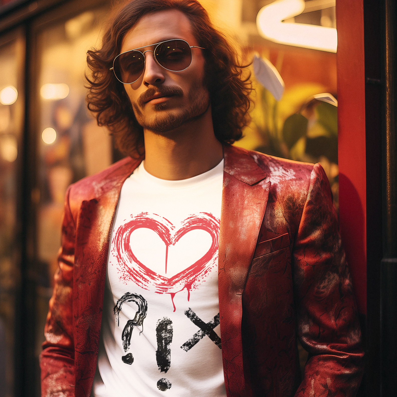 Camisa Nork Rabisco Amor em Conflito Prime