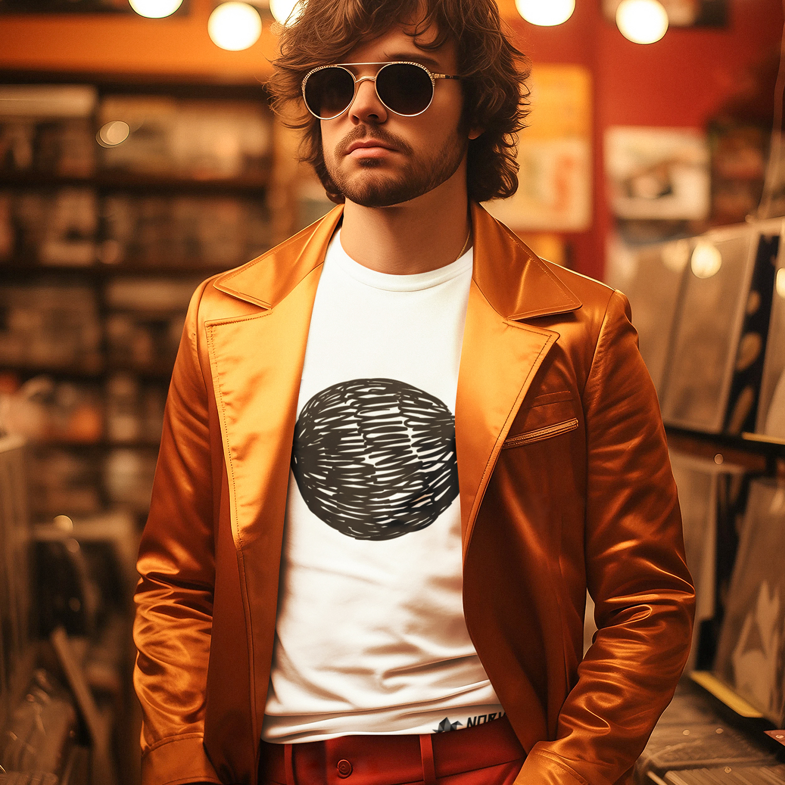 Camisa Nork Rabisco Esfera Rabiscada Prime