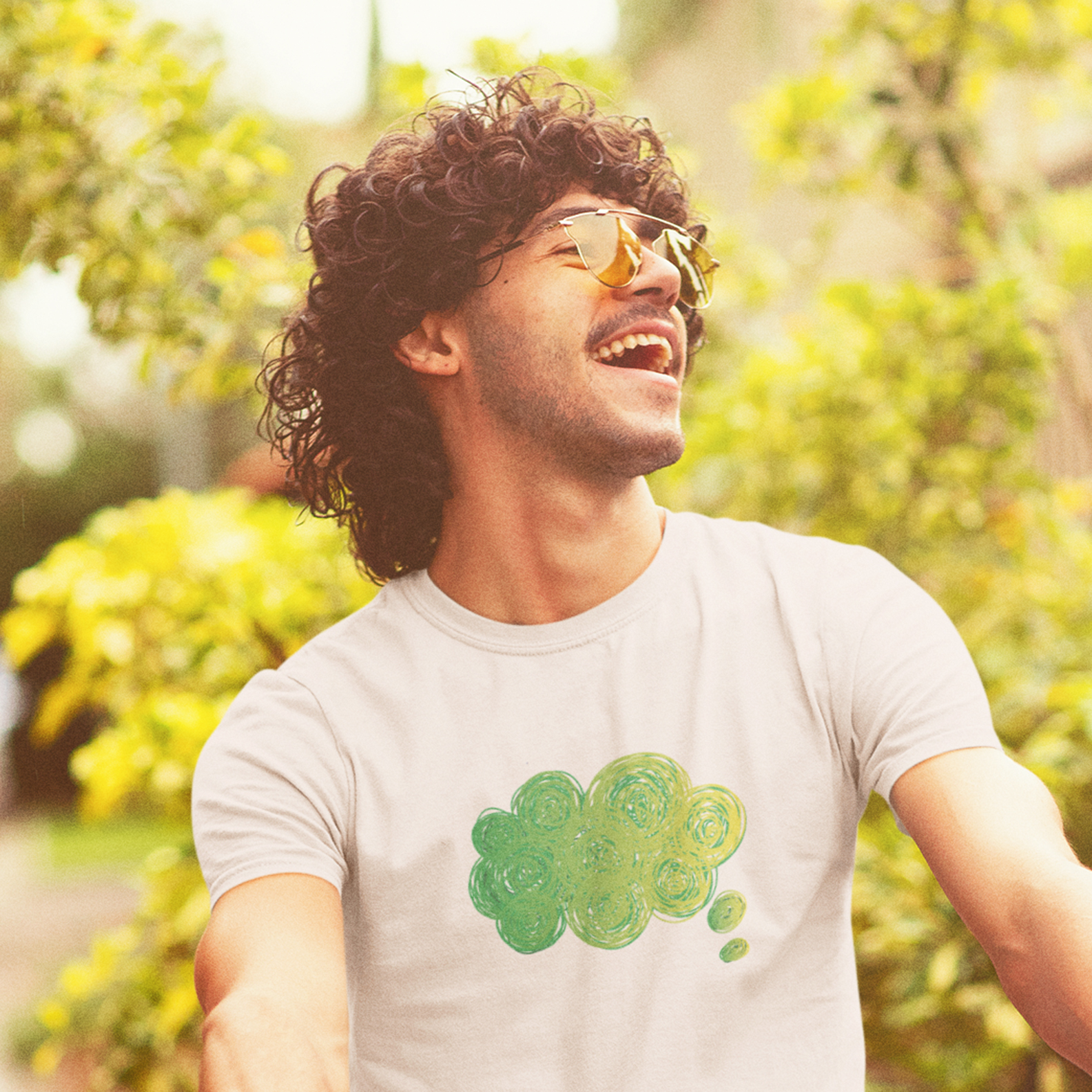 Camisa Nork Rabisco Nuvem Orgânica Prime