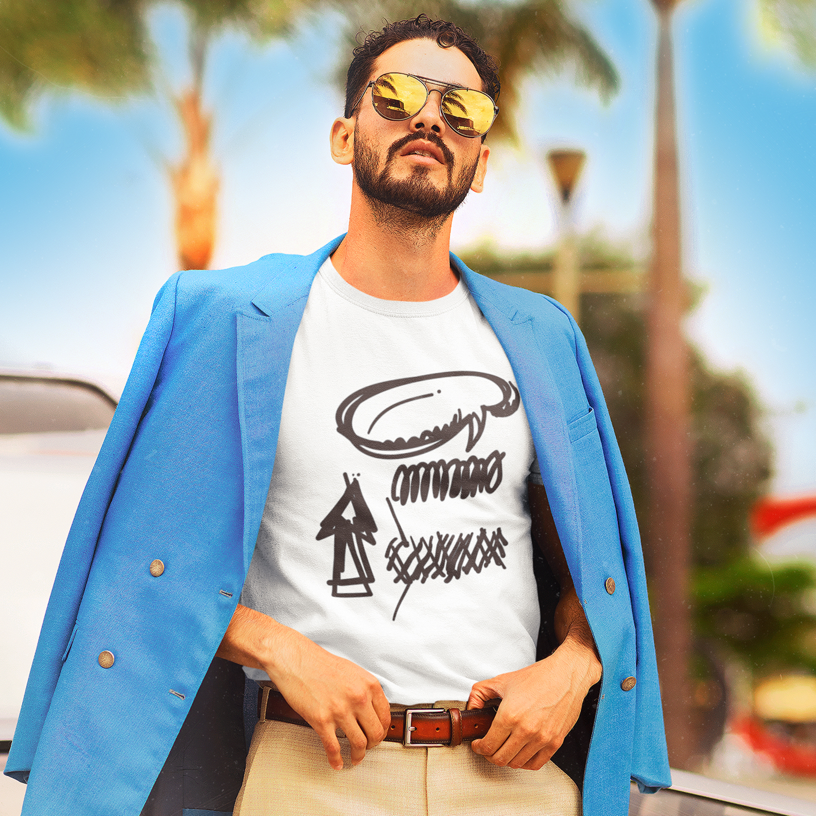 Camisa Nork Rabisco Fluxo de Ideias Prime