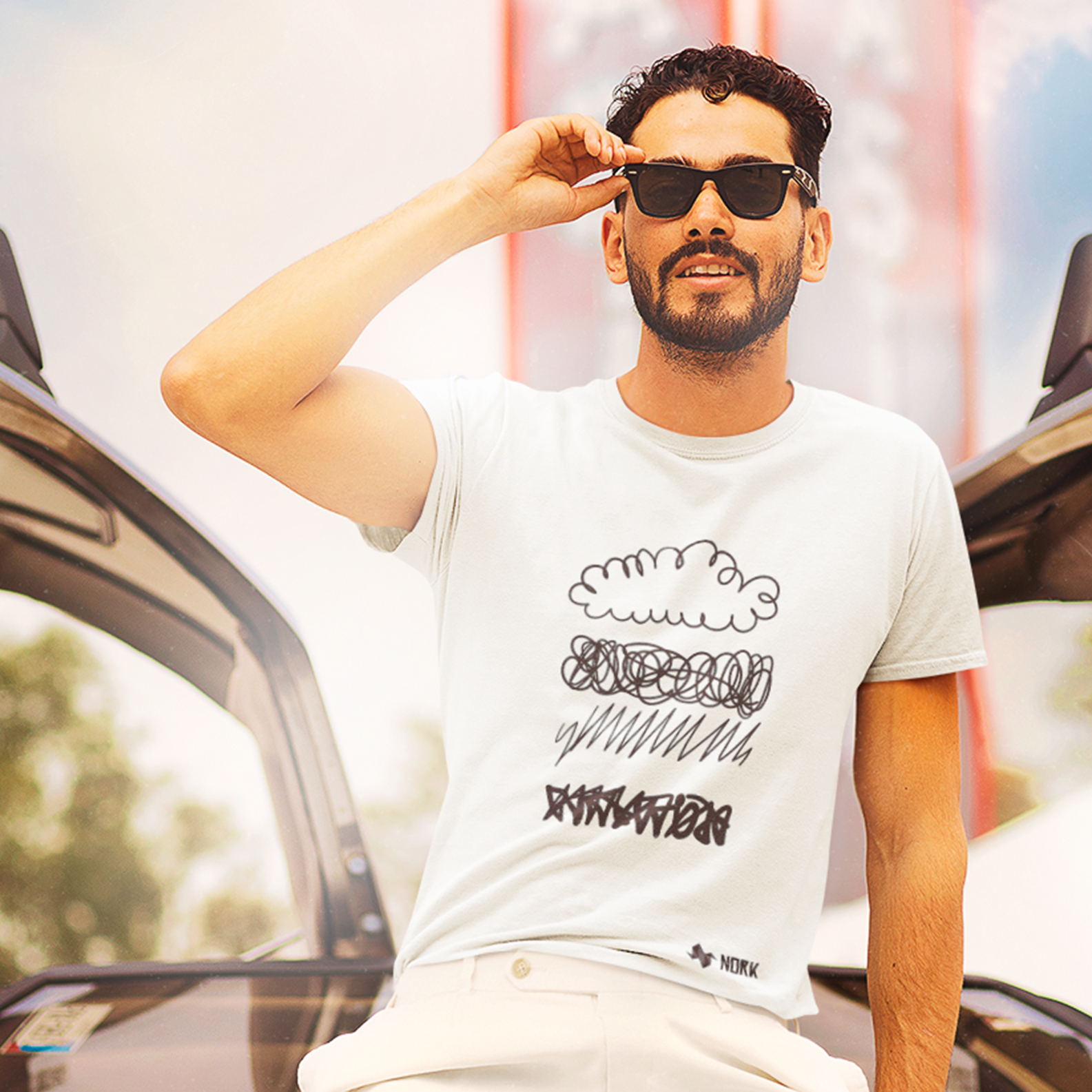 Camisa Nork Rabisco Camadas de Expressão Prime