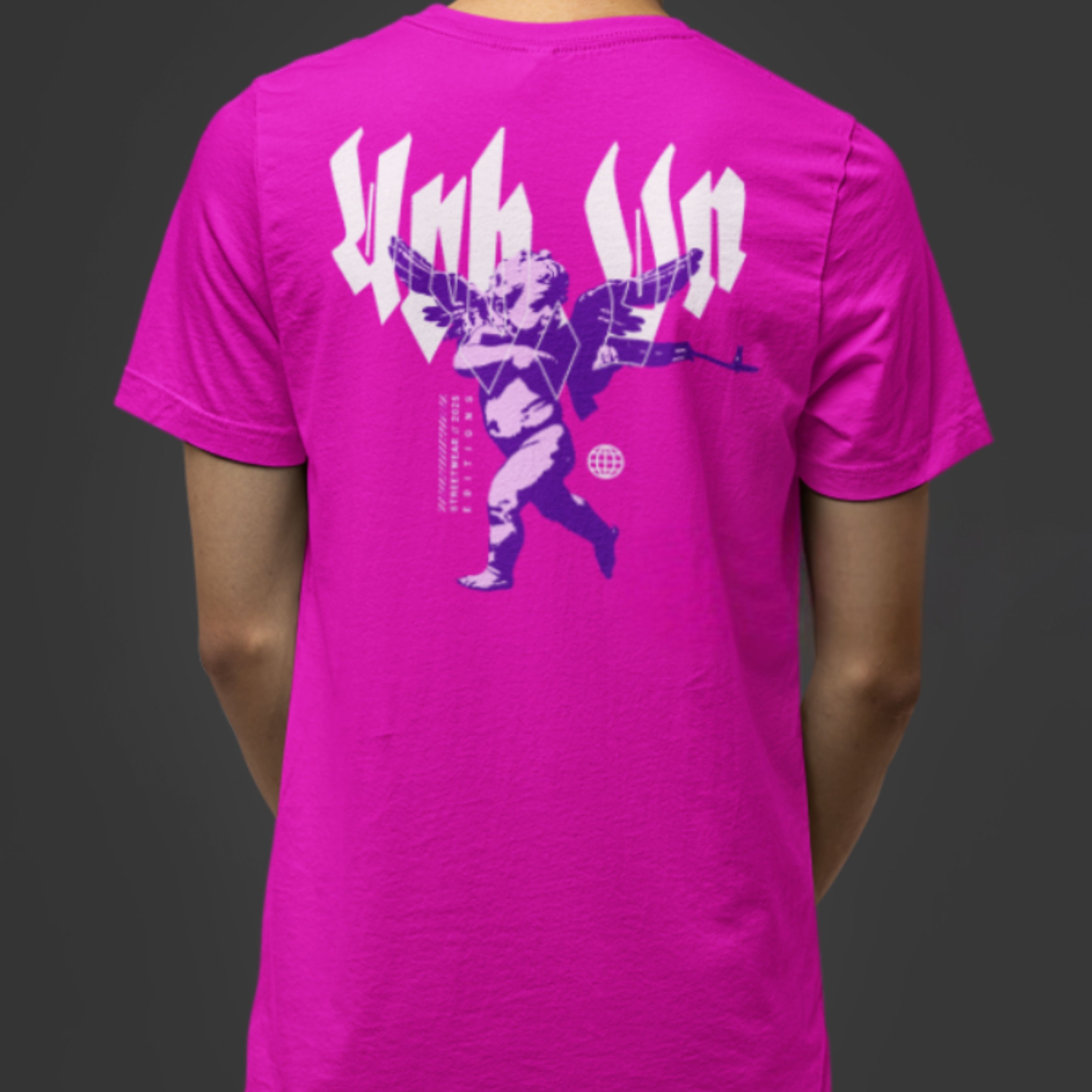 T-Shirt | Entre o Céu e o Caos - Rosa