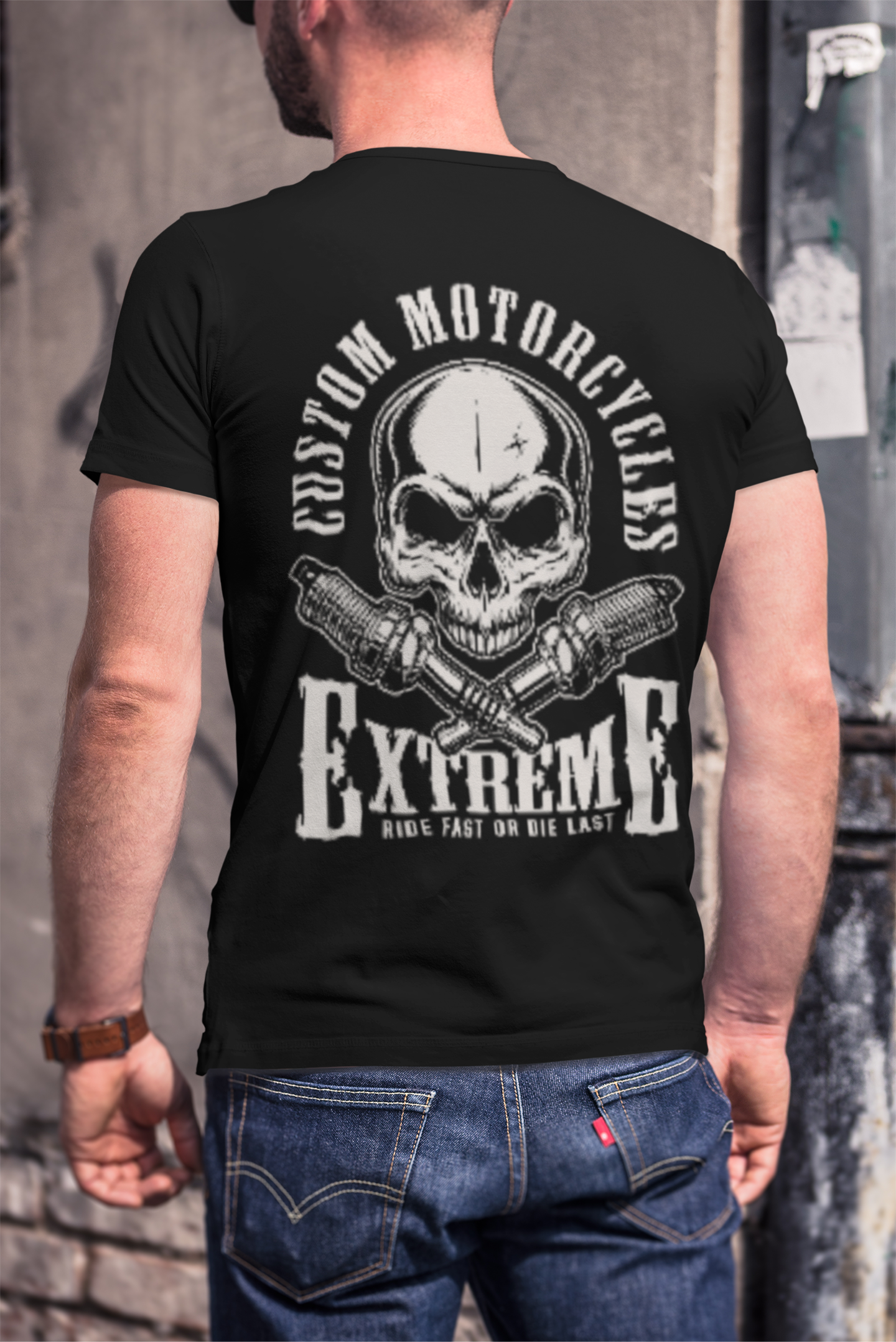 CAMISETA CUSTOM MOTORCYCLE