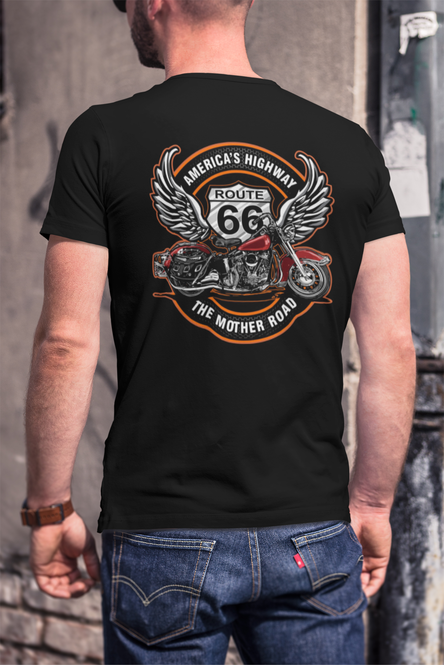 CAMISETA AMERICA'S HIGHWAY