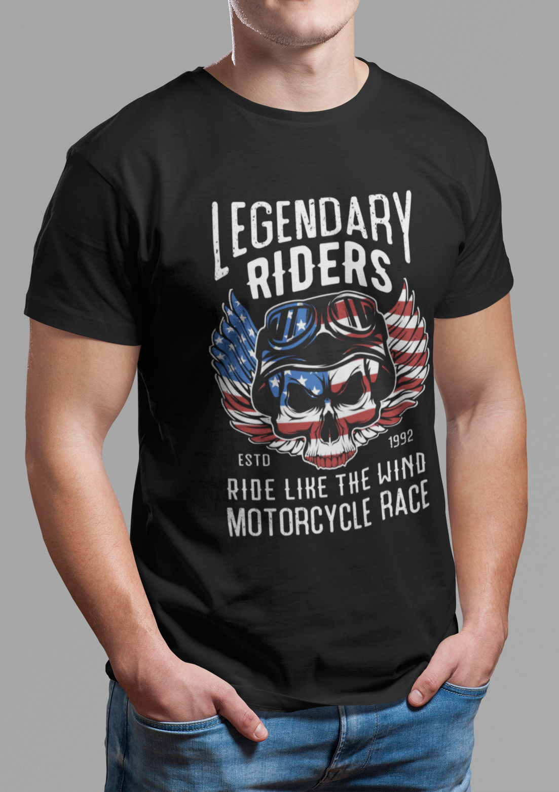 CAMISETA LEGENDARY RIDERS
