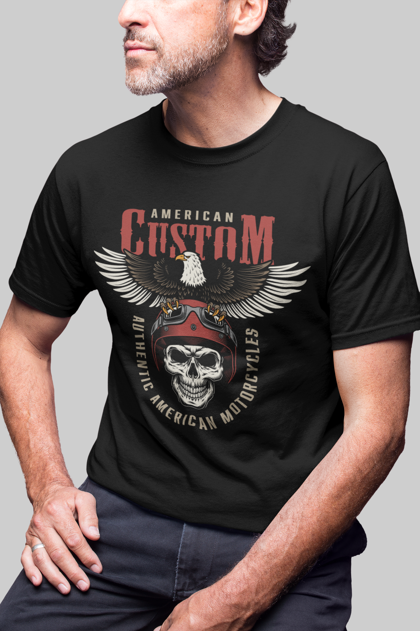 CAMISETA AMERICAN CUSTOM