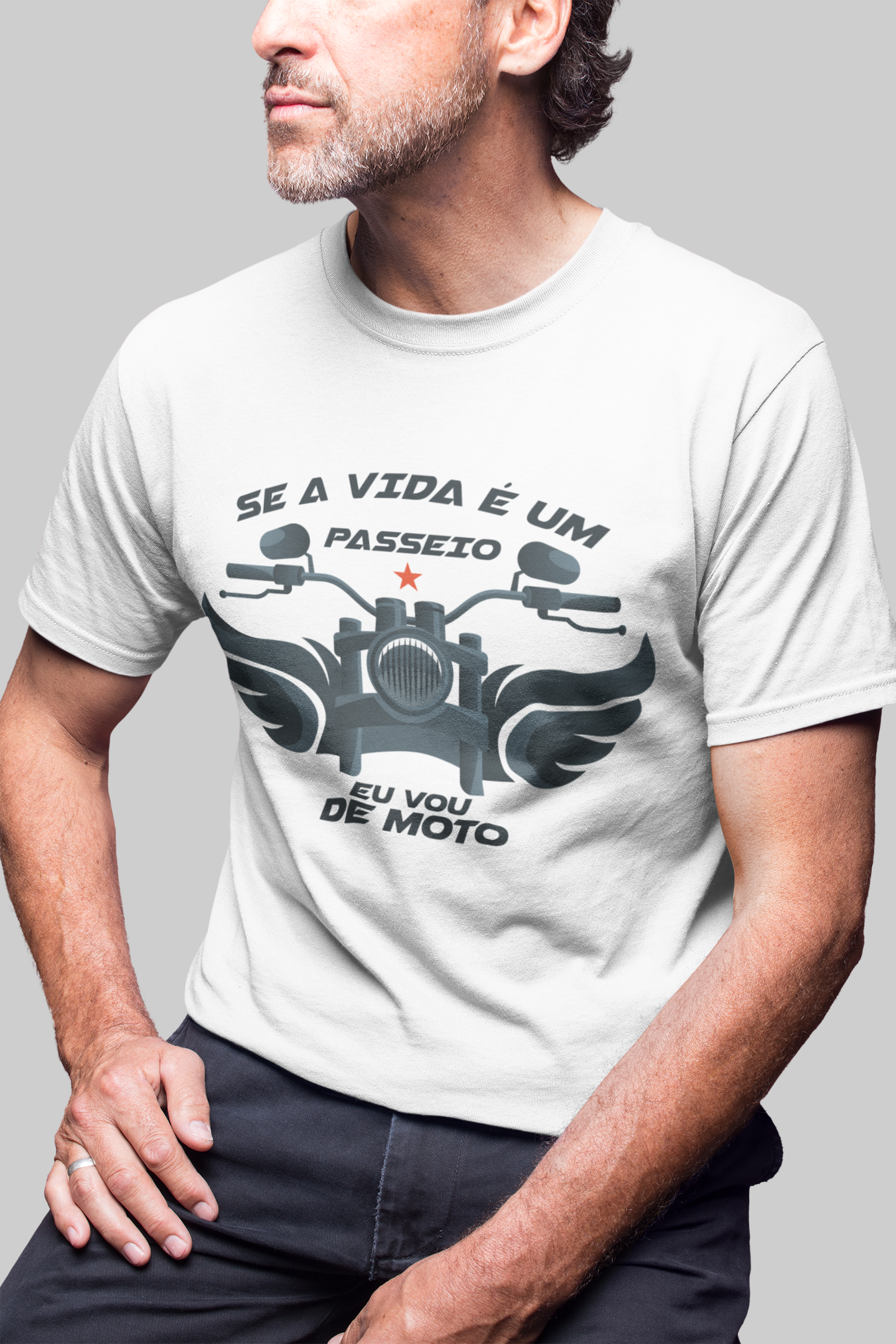 CAMISETA SE A VIDA É UM PASSEIO