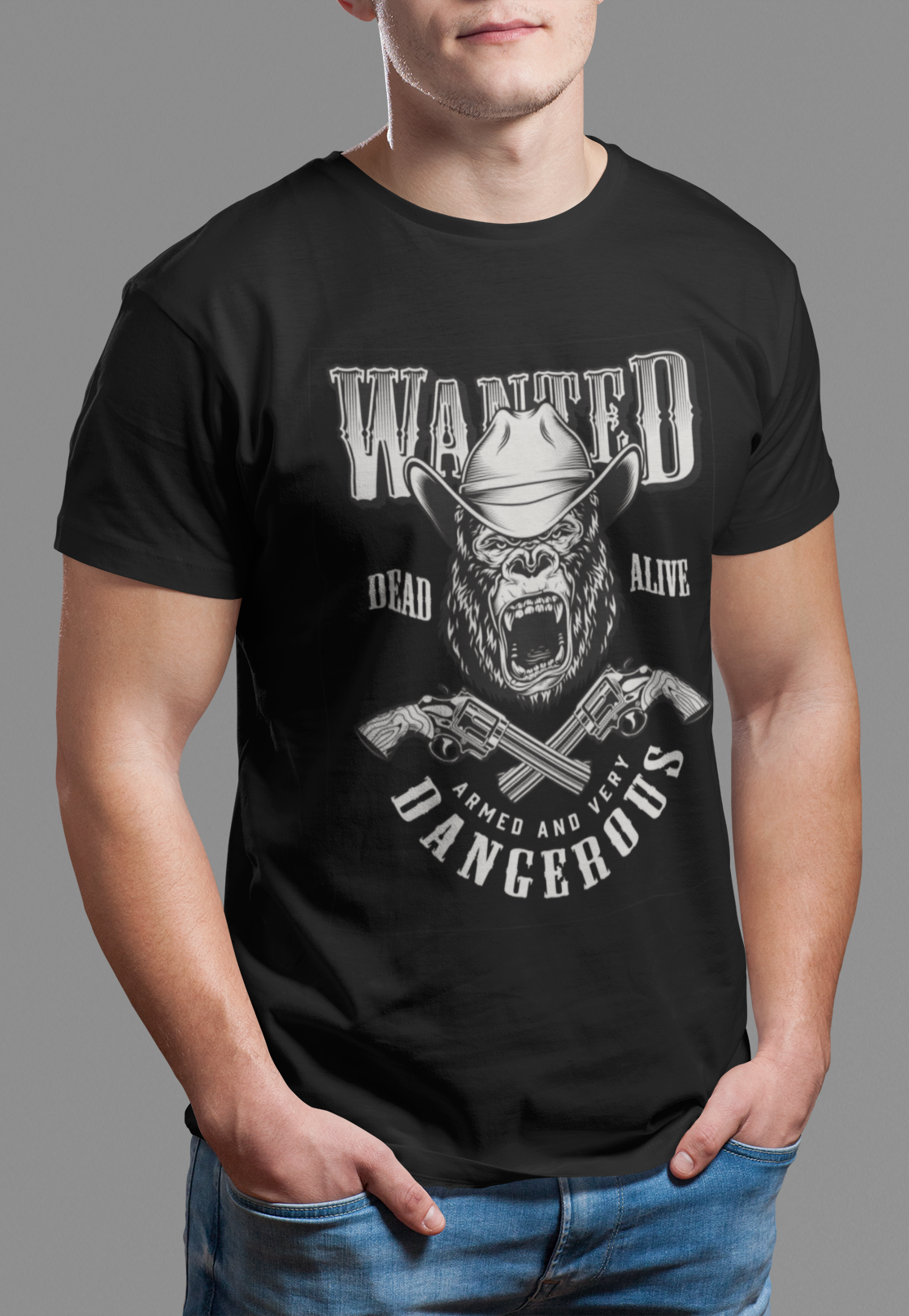 CAMISETA WANTED 