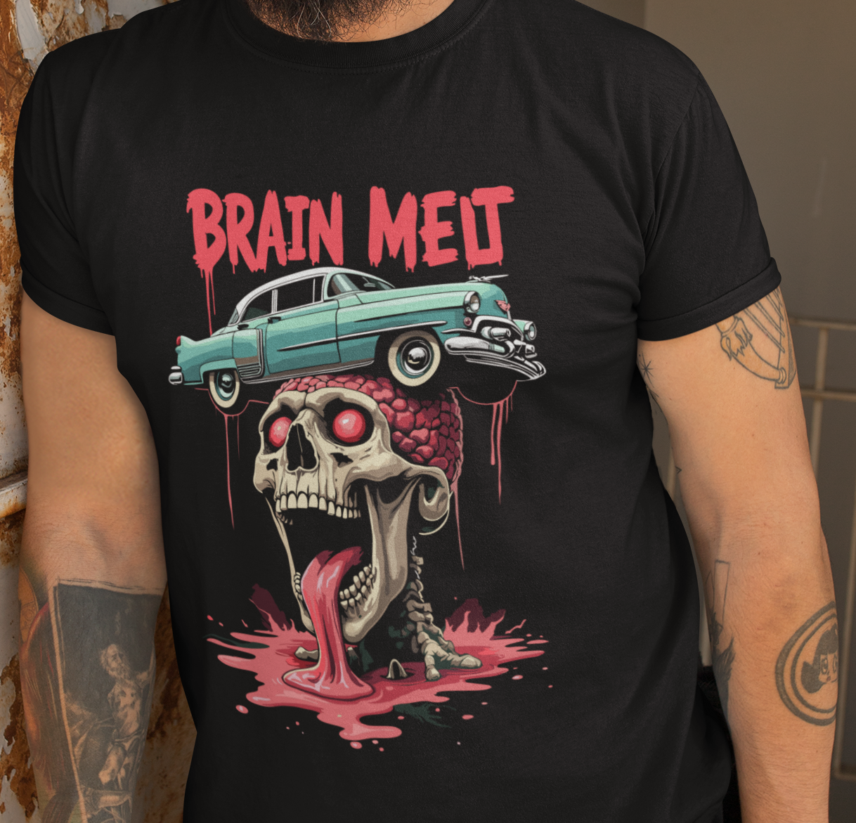 CAMISETA BRAIN MELT