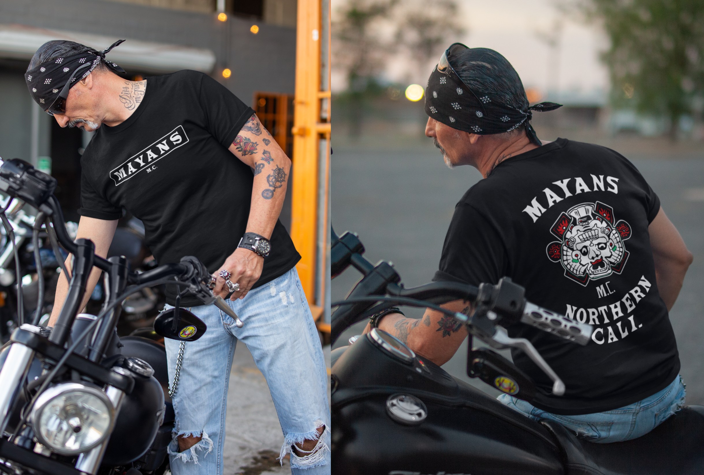 CAMISETA MAYANS MC