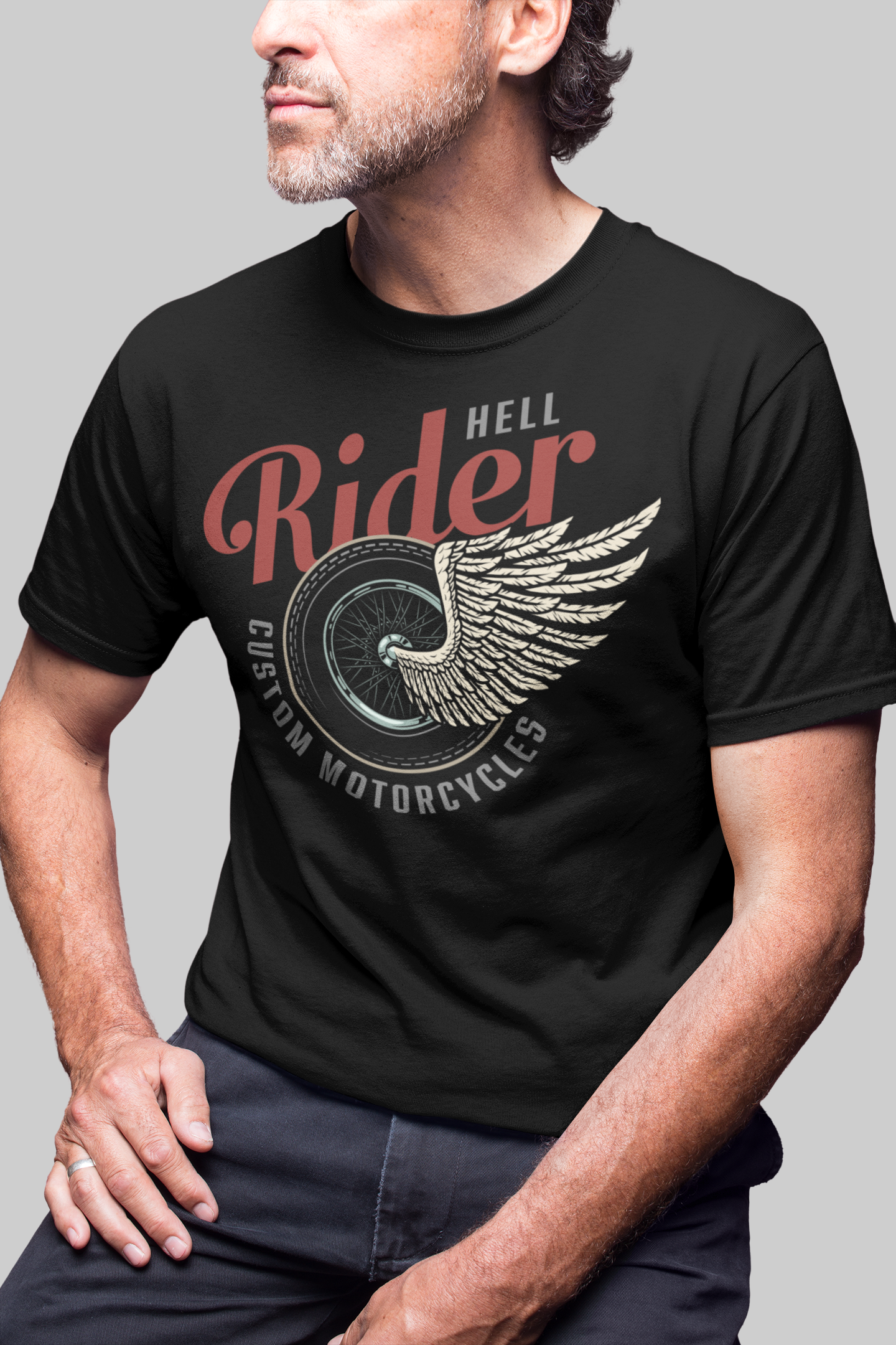 CAMISETA RIDER HELL