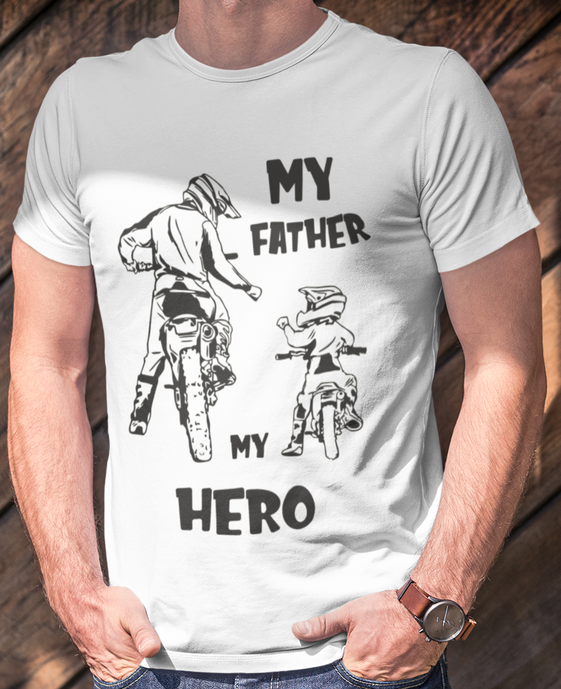 CAMISETA MEU PAI MEU HERÓI