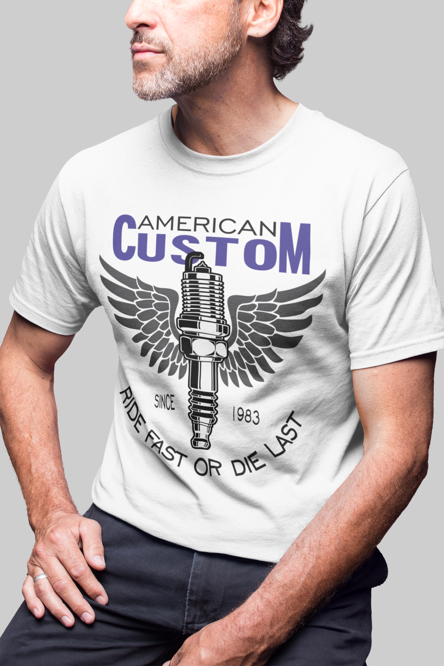 CAMISETA MKF AMERICAN CUSTOM