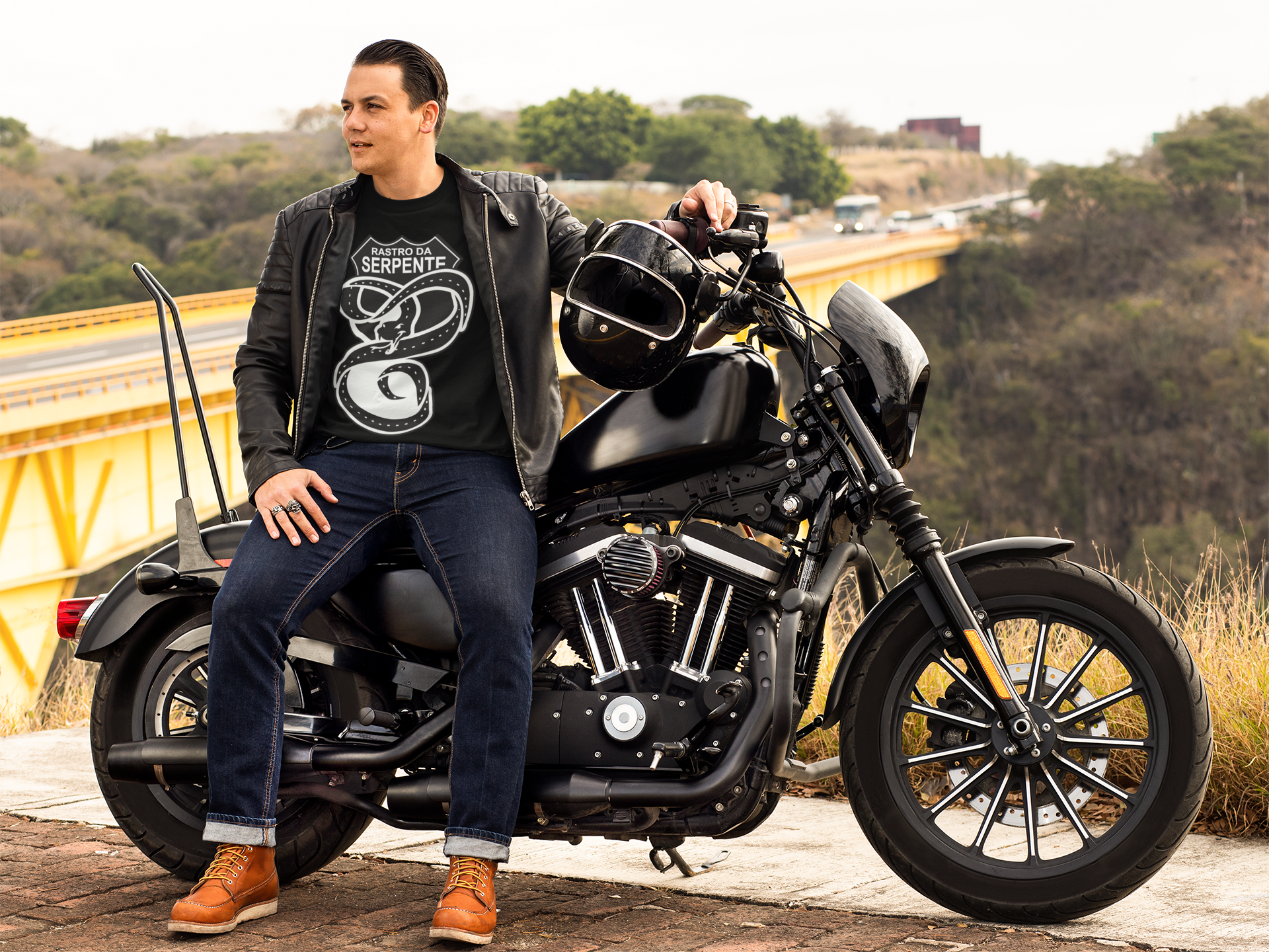 CAMISETA RASTRO DA SERPENTE