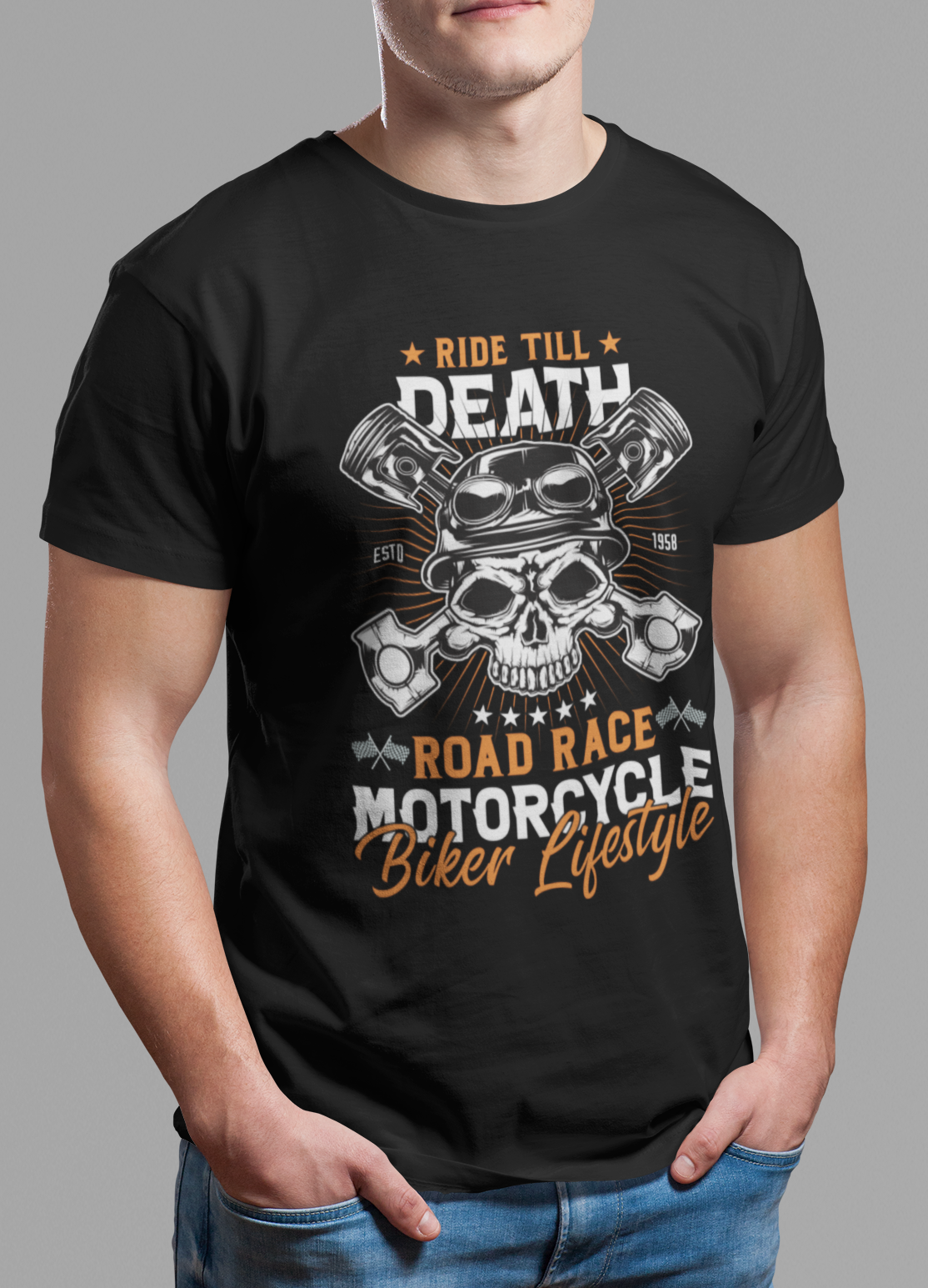 CAMISETA BIKER LIFESTYLE