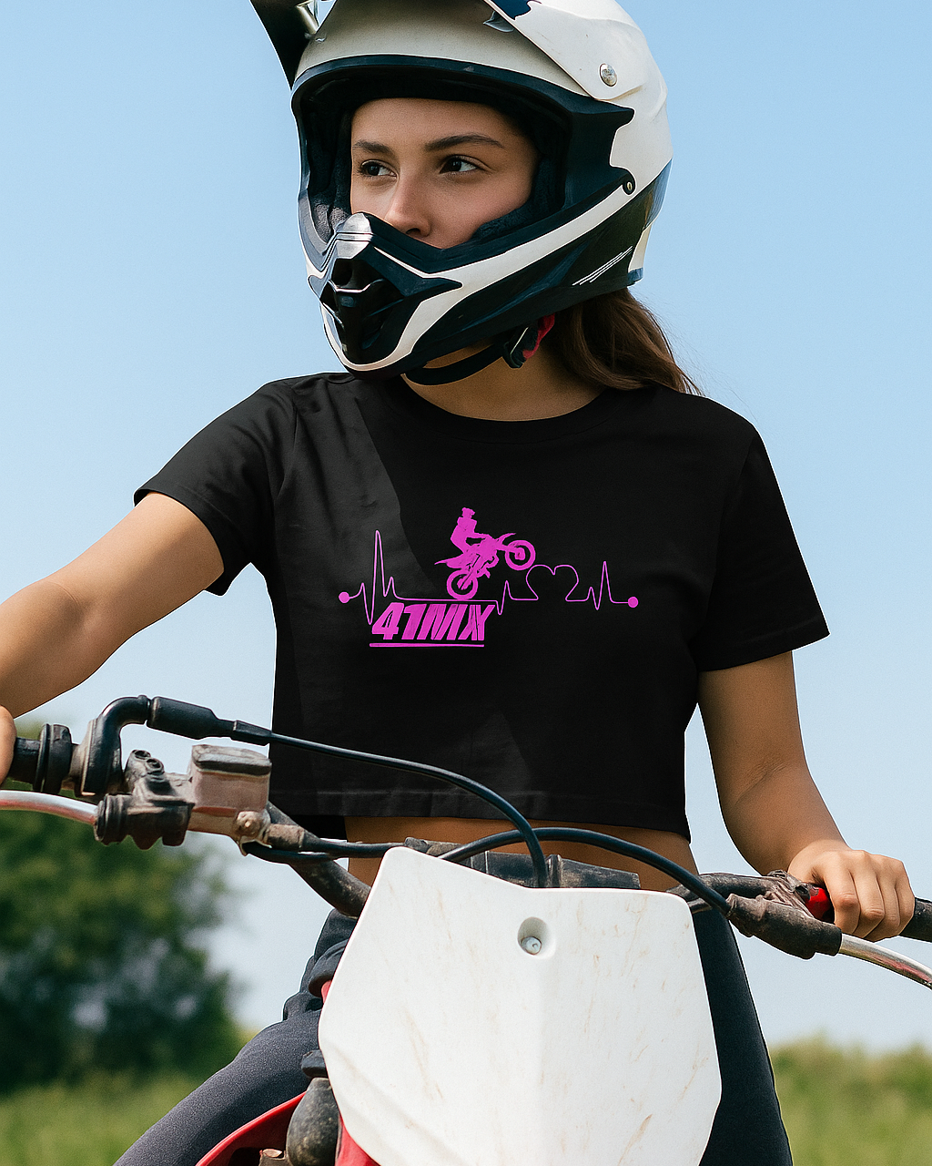 Camiseta Cropped 41MX Feminina- Estampada Algodão Premium Estilo esportiva e casual 00052