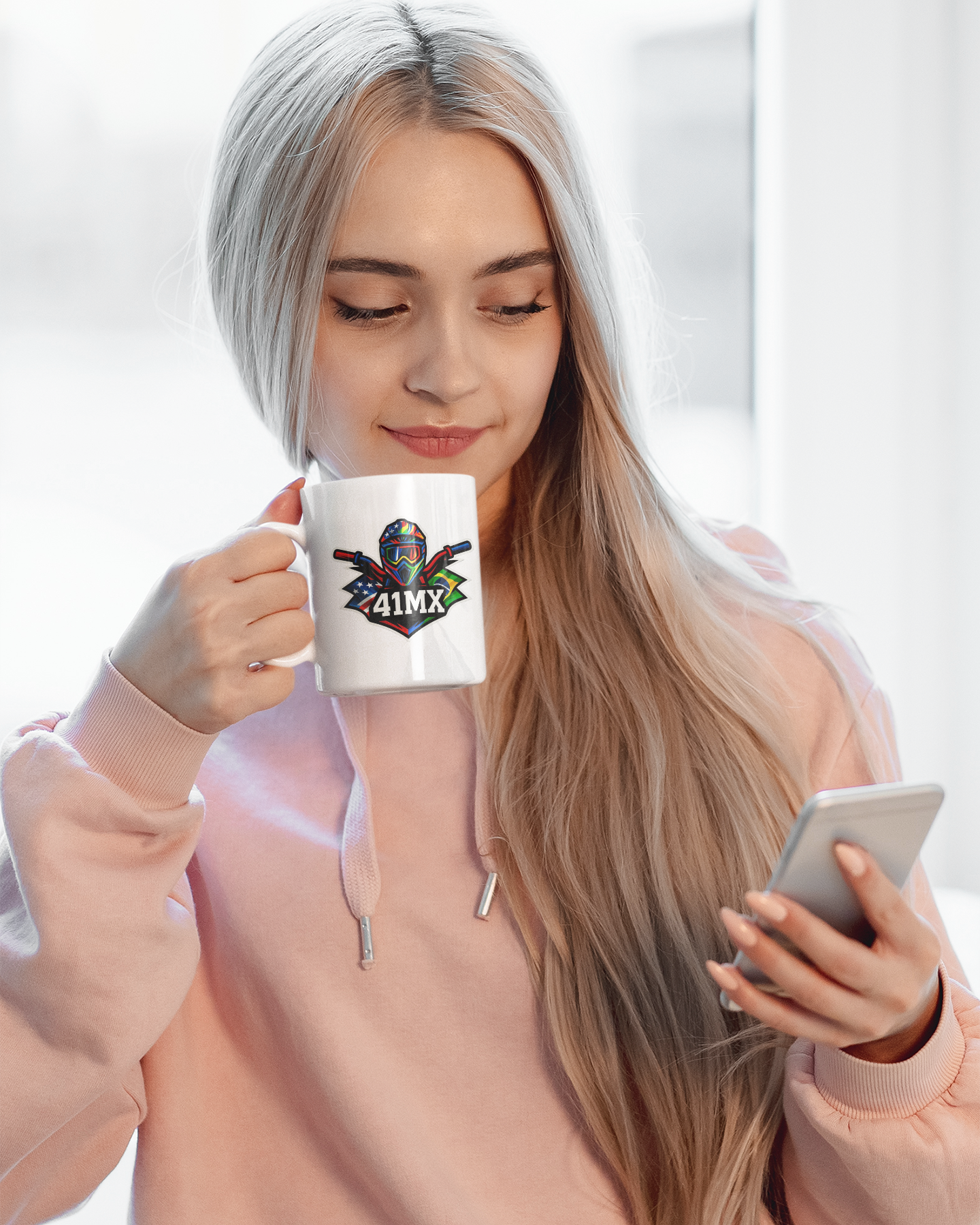 Caneca 41MX em Porcelana 325ml – Branca