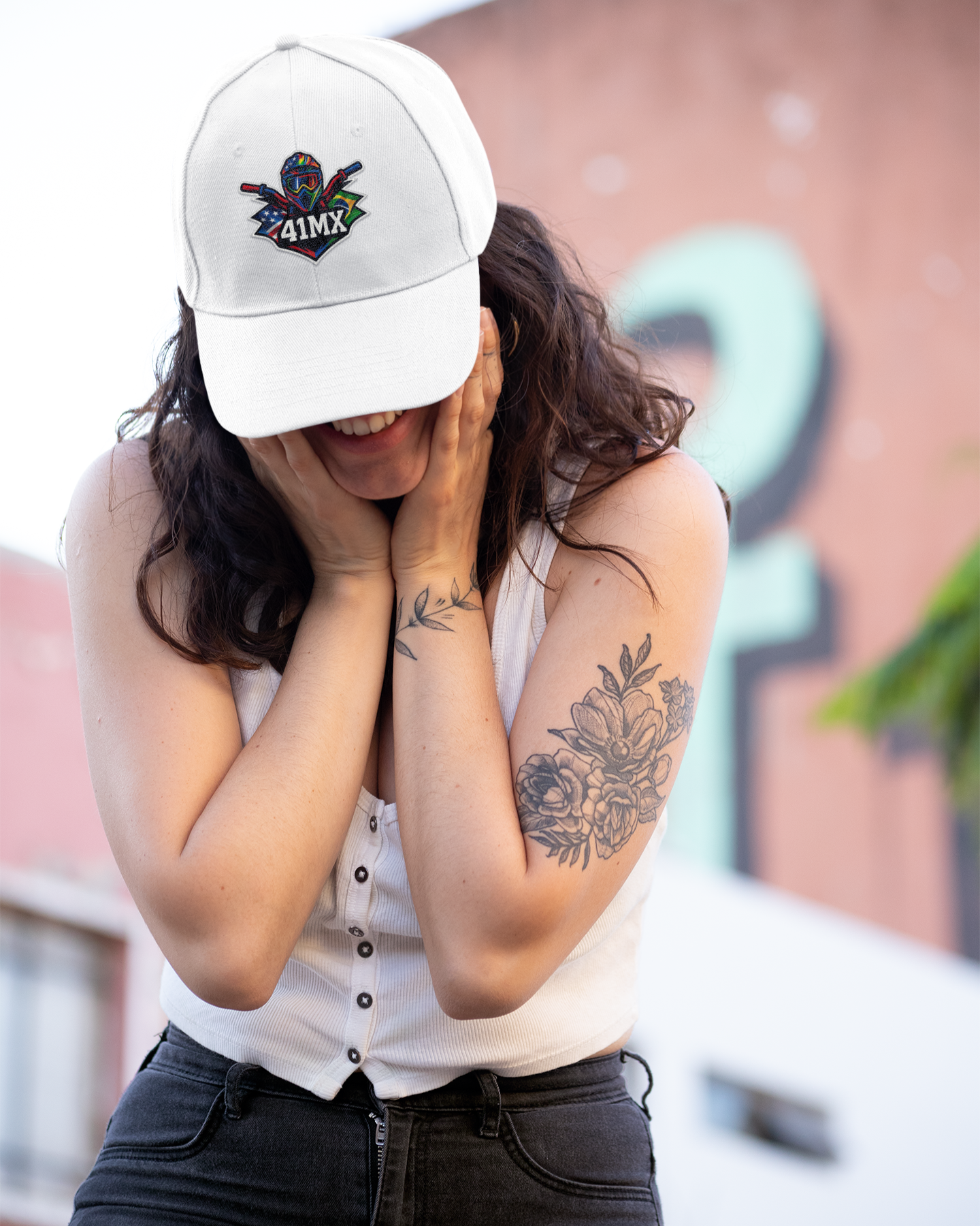 Boné Prime Confort 41MX em Sarja Algodão com Aba Curva  Esportivo, Variadas Cores, Ajuste com Fivela 00100