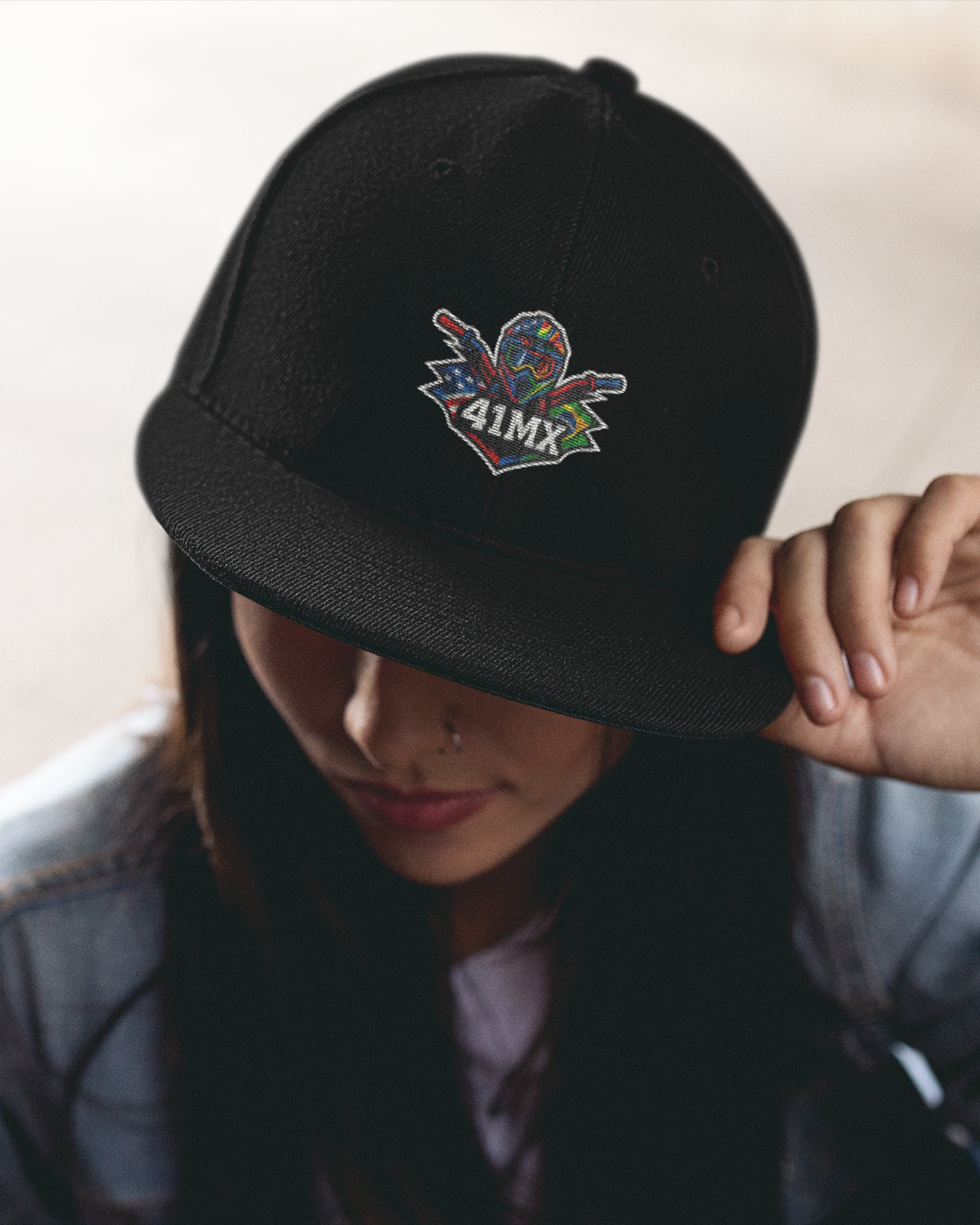 Boné Quality Esportivo 41Mx Aba Anatômica em Tecido Várias Cores 00110