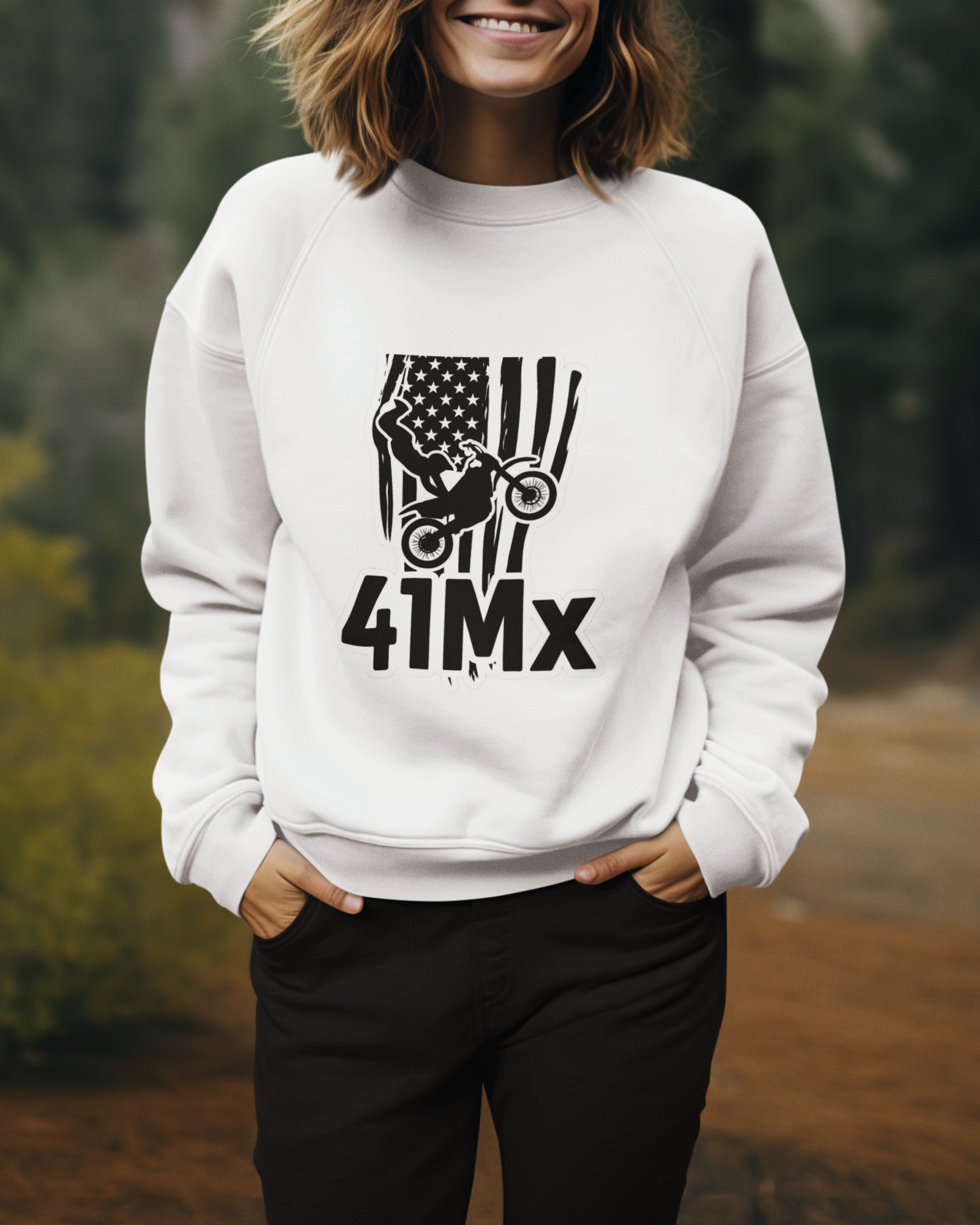 Moleton Prime Fechado 41MX Flanelado Unissex – Várias Cores, Estilo Motocross, Casual e Esportivo