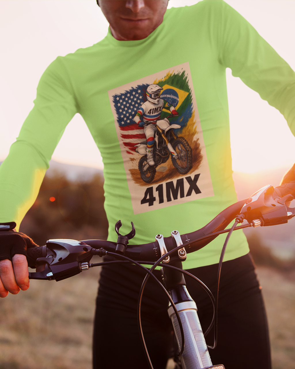 Camiseta Manga Longa Sport Dry UV- Unissex- 41 MX 00073