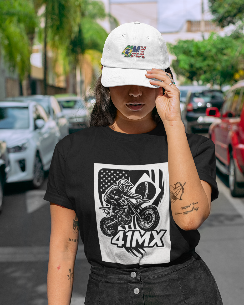 Boné PRIME 41MX ESPORTIVO - ABA ANATOMICA, TELA TRASEIRA, VARIAS CORES, IDEAL PARA MOTOCROSS E ESPORTES 00092