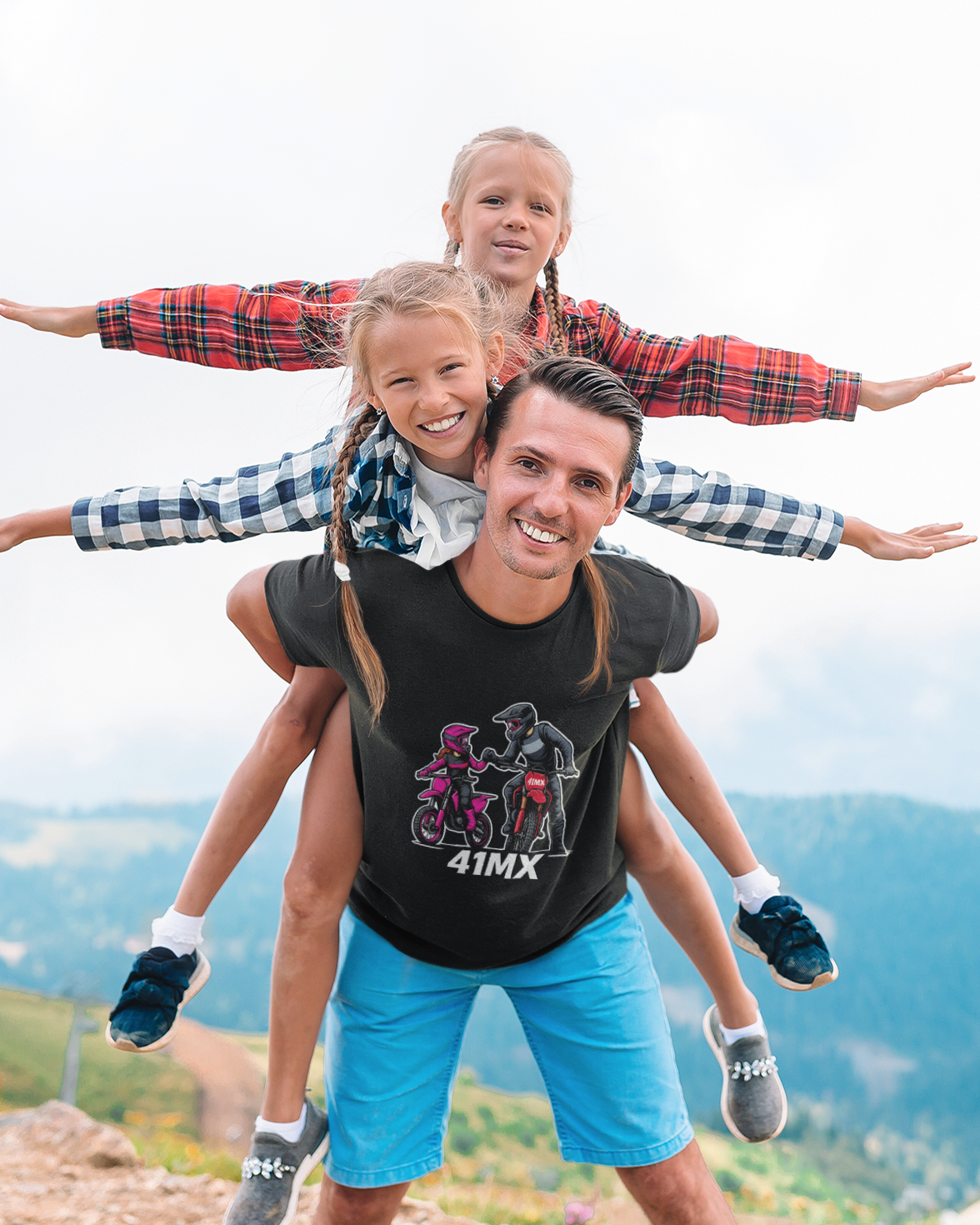 Mini & Maxi 41MX - Camisetas em família dentro e fora das pistas 00043