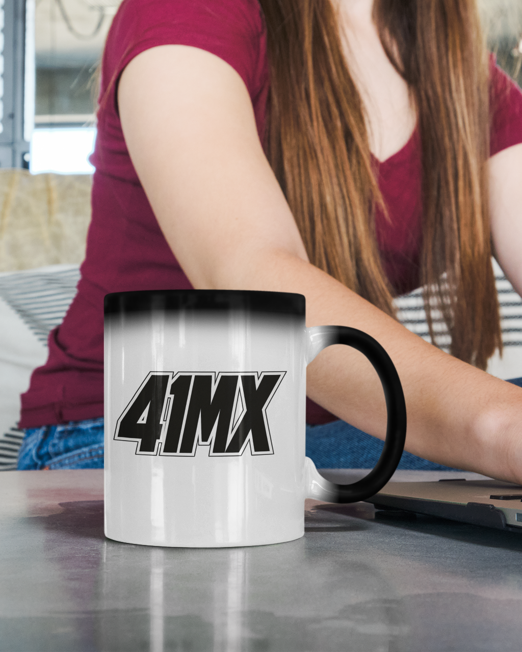 Caneca Magica 41MX em Porcelana 325ml - branca