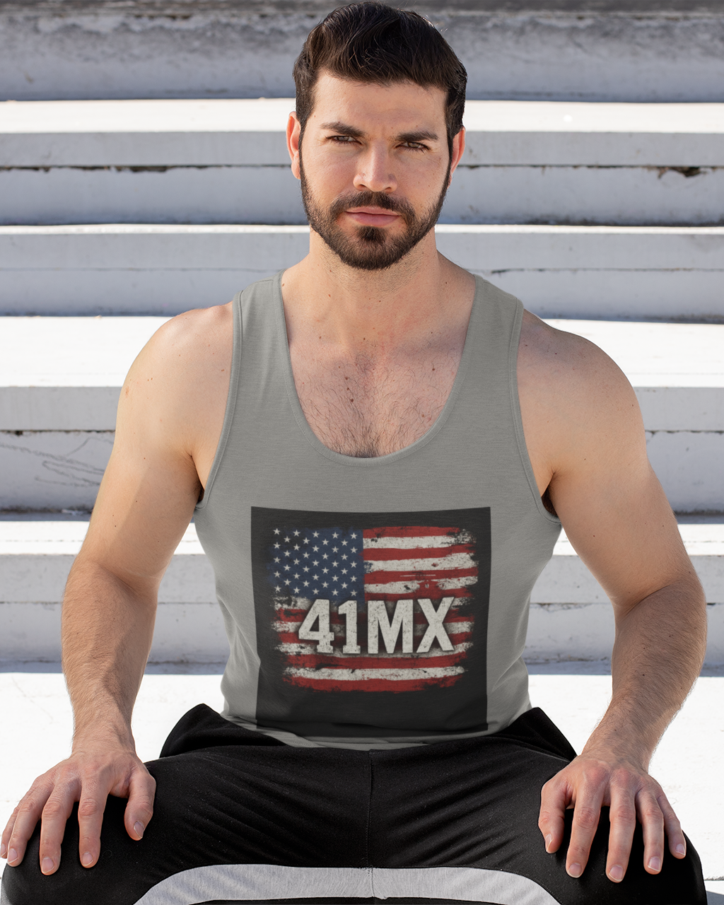 Regata Quality 41MX Masculina - Algodão Premium Estilo Esportiva 00063