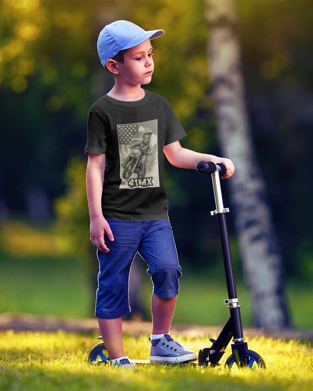 Camiseta Quality Infantil (2 a 8) 41MX 100% Algodão – Casual e Esportiva, Várias Cores, Estampada