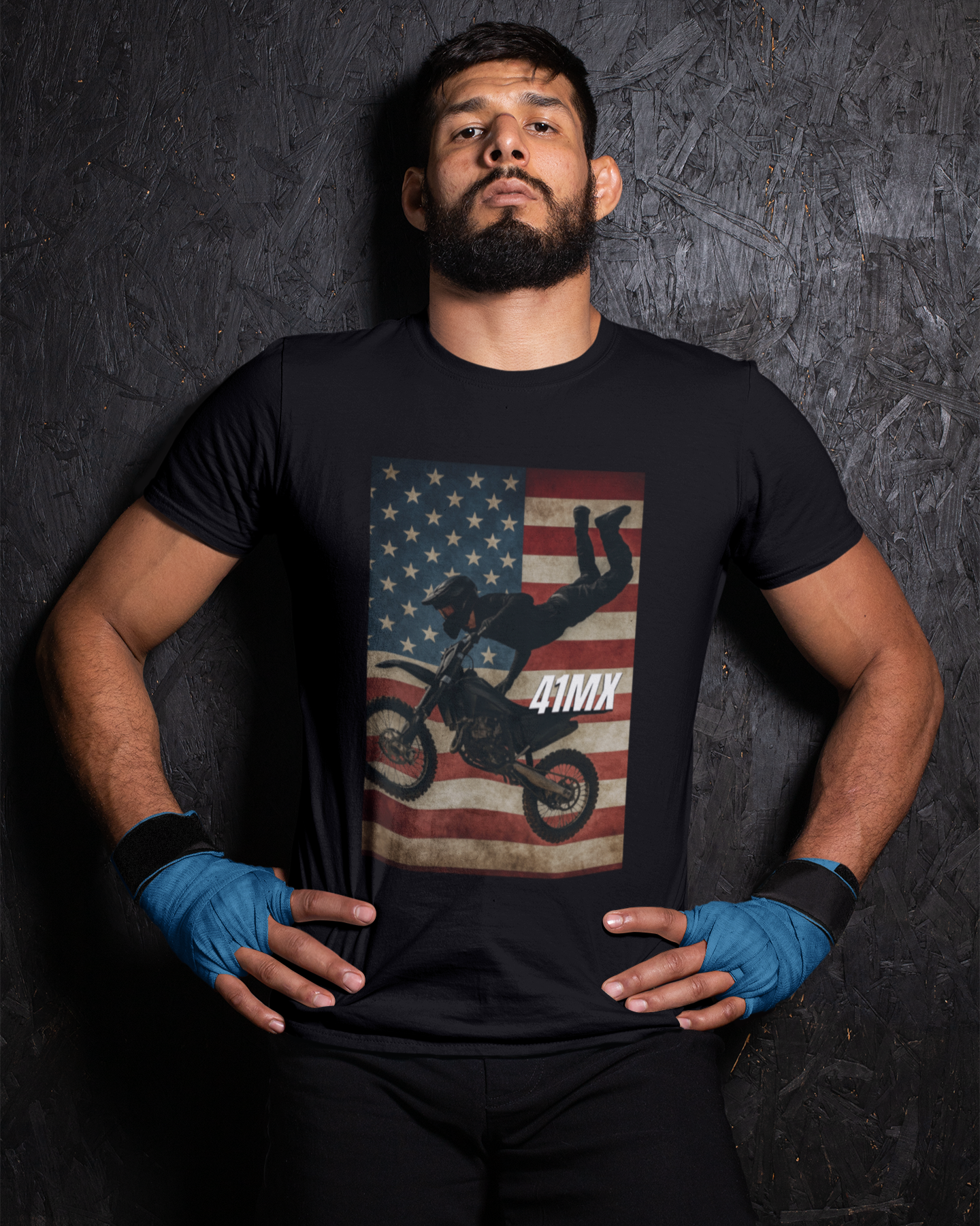 Camiseta Quality 41MX UNISSEX- Estampada  Algodão Premium Estilo Motocross 00010