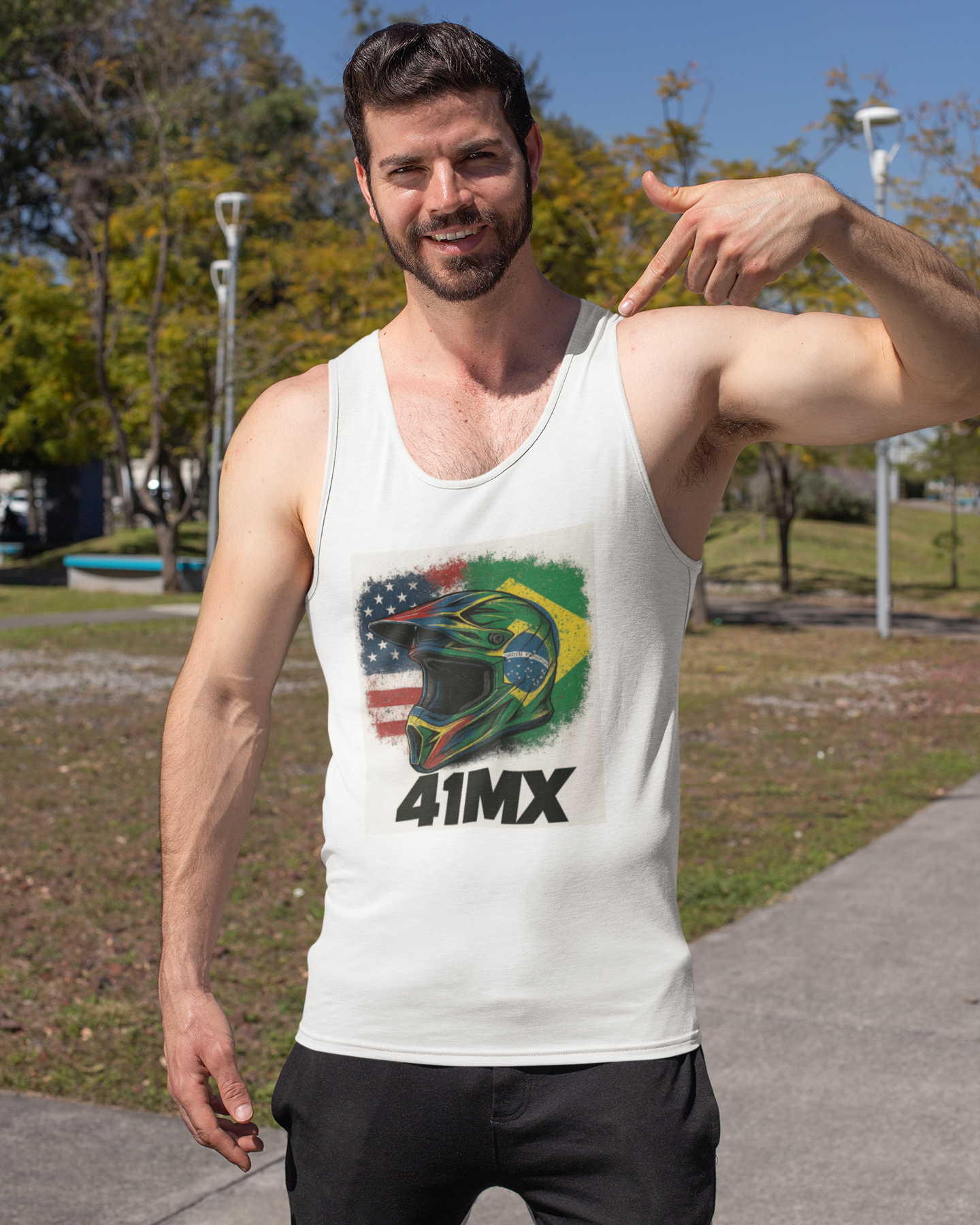 Regata Quality 41MX Masculina - Algodão Premium Estilo Esportiva 00065