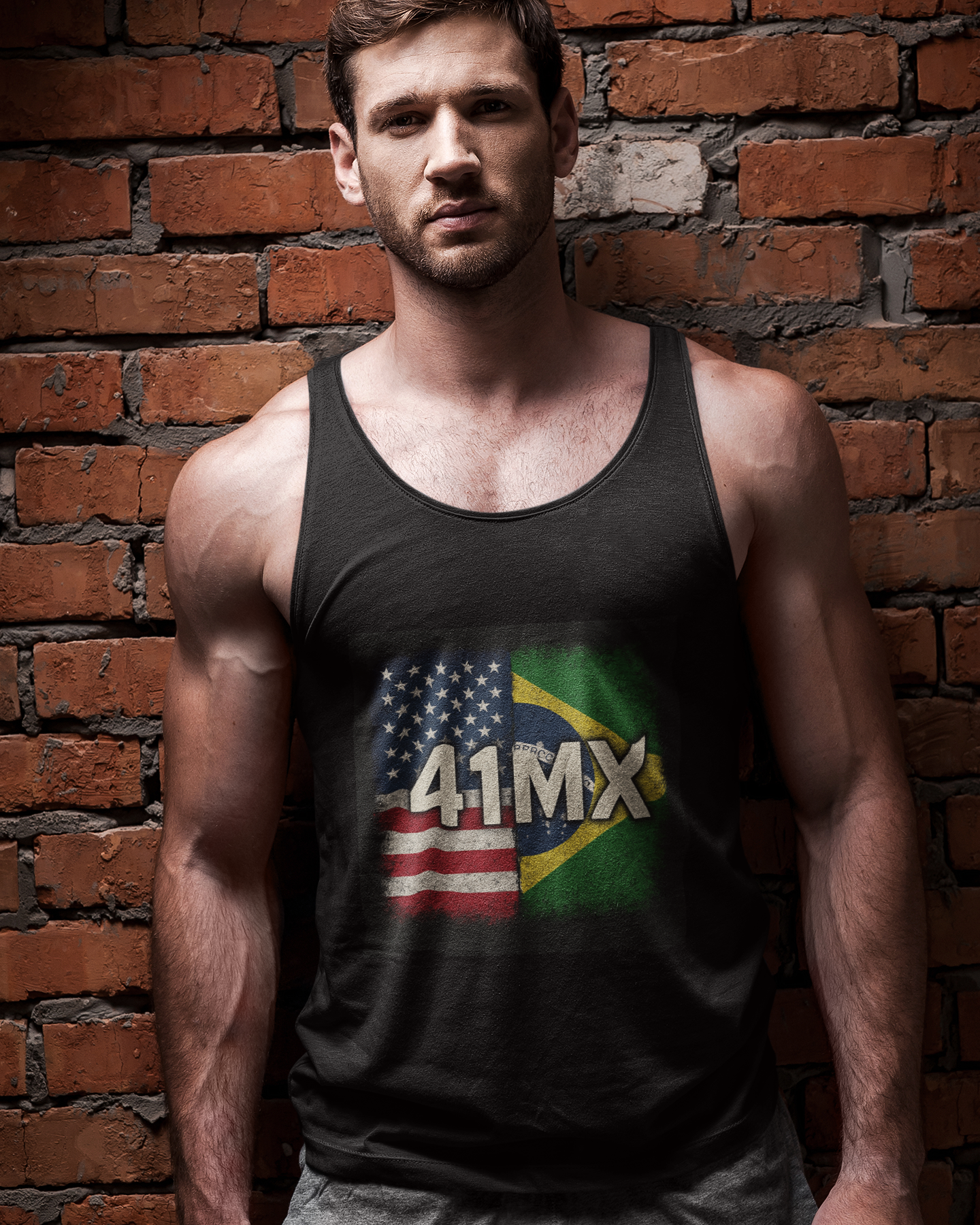 Regata Quality 41MX Masculina - Algodão Premium Estilo Esportiva 00062