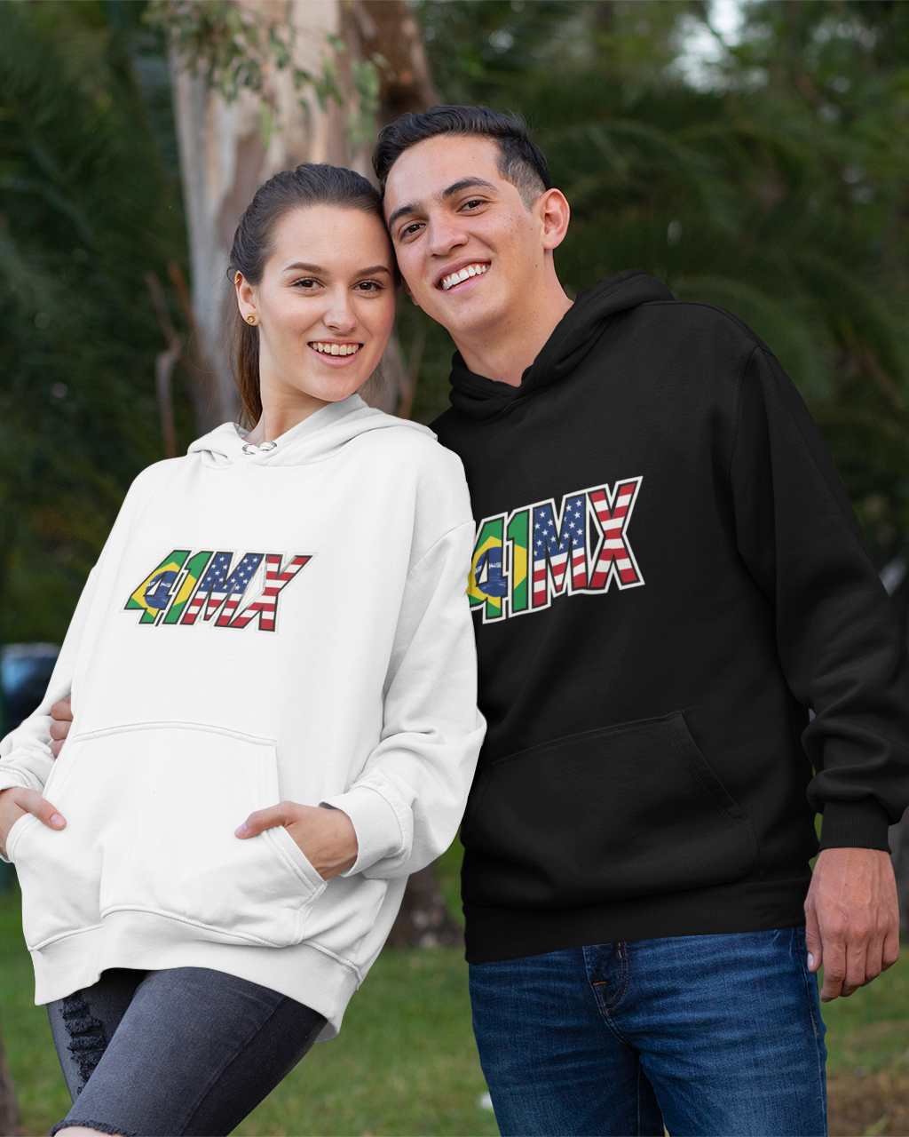 Moleton Canguru 41MX Flanelado Unissex– Várias Cores, Estilo Motocross, Casual e Esportivo