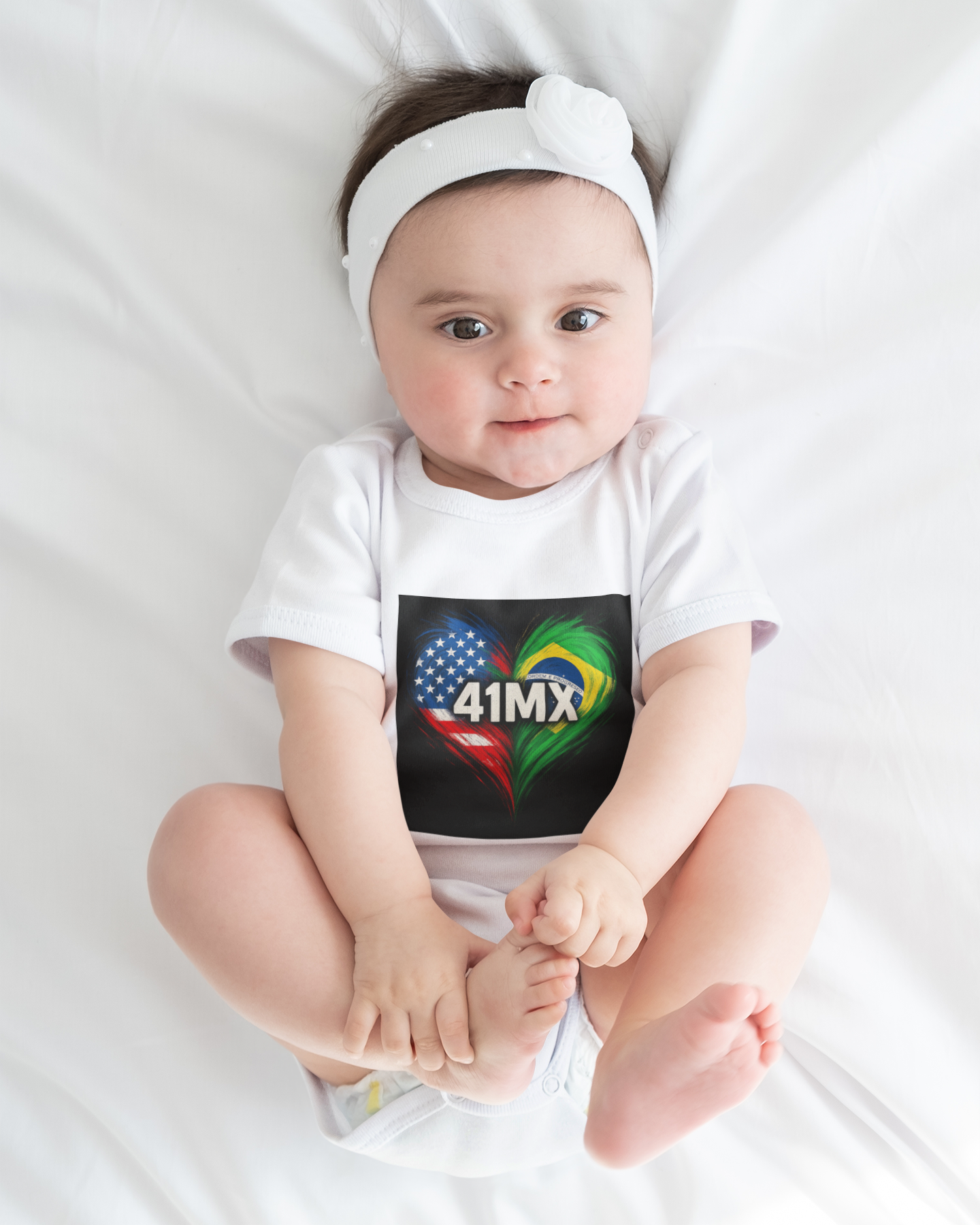  BODY INFANTIL 41MX 100% Algodão – Casual e Esportiva, Várias Cores, UNISSEX