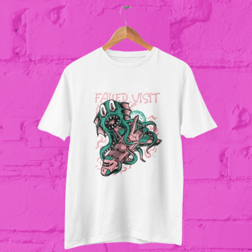 Camiseta T-shirt - Extraterrestrial Failed Visit
