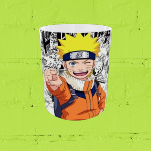 Caneca Naruto Quadrinhos