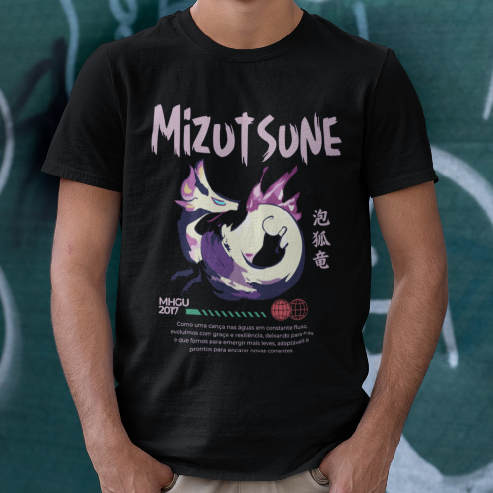 Camiseta Mizutsune – Leveza e Fúria em Monster Hunter