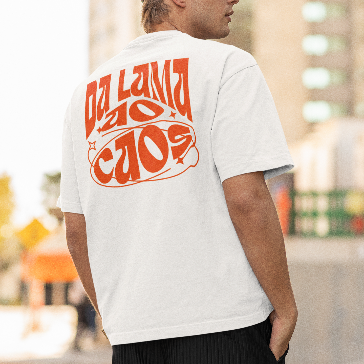 Camiseta Oversized Da Lama ao Caos